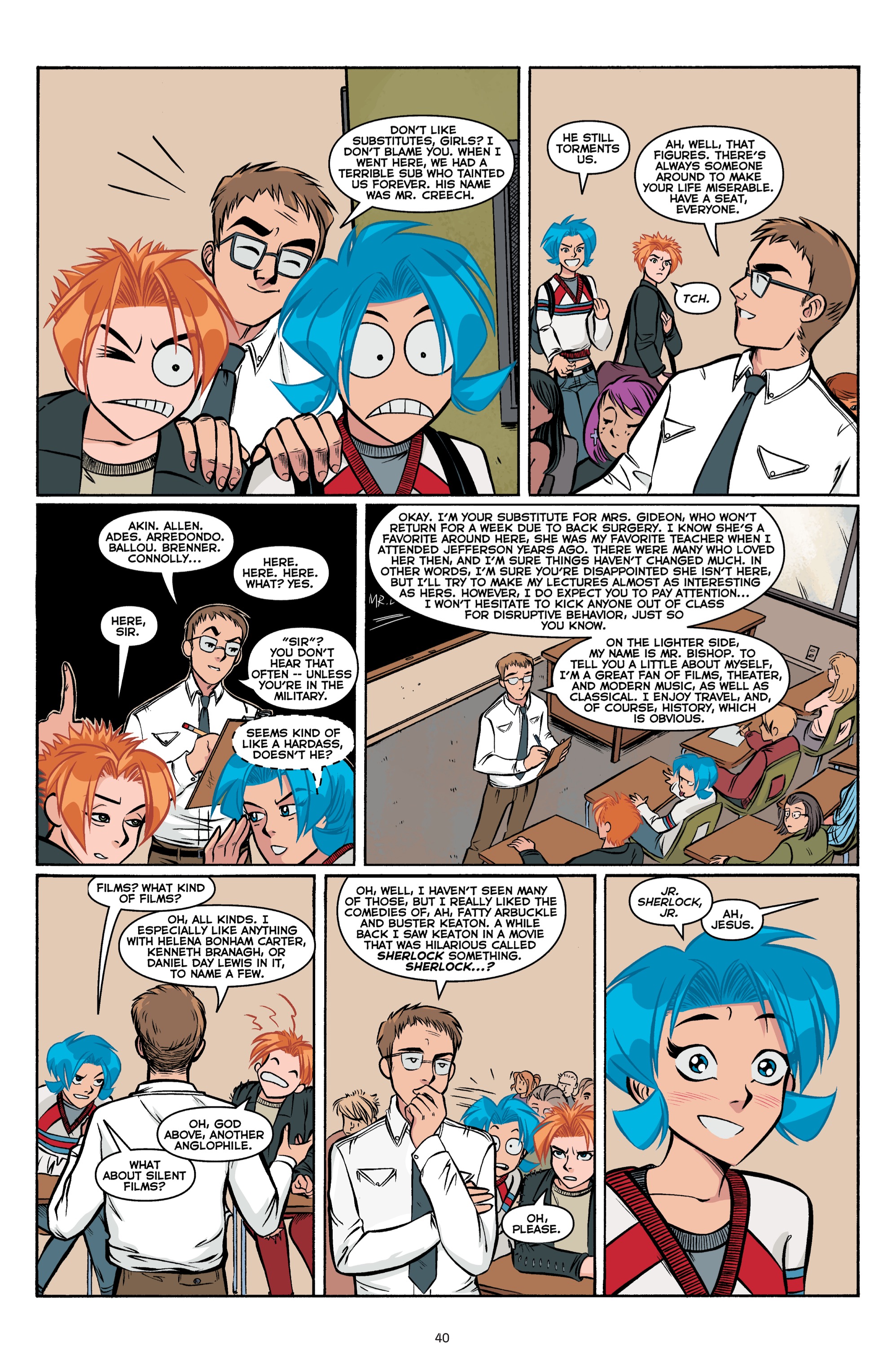 Read online Blue Monday comic -  Issue # TPB 1 - 40