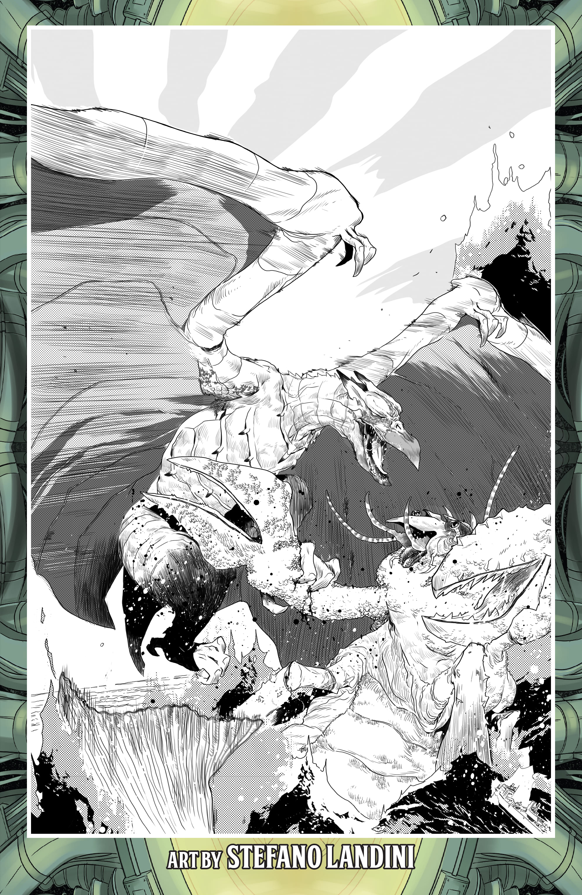 Read online Godzilla Rivals: Rodan vs. Ebirah comic -  Issue # Full - 46