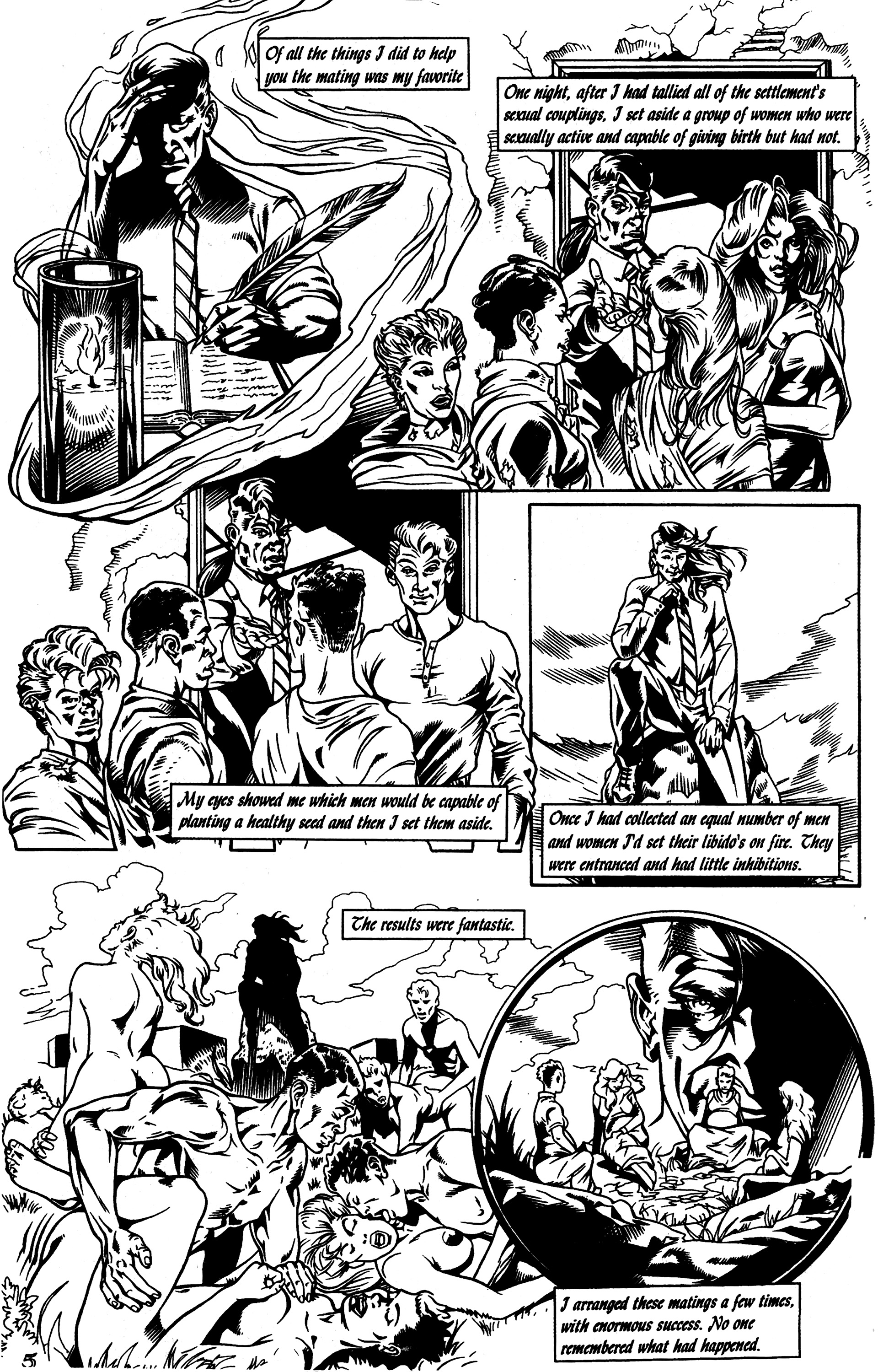 Read online Vamperotica: When Darkness Falls comic -  Issue #1 - 25