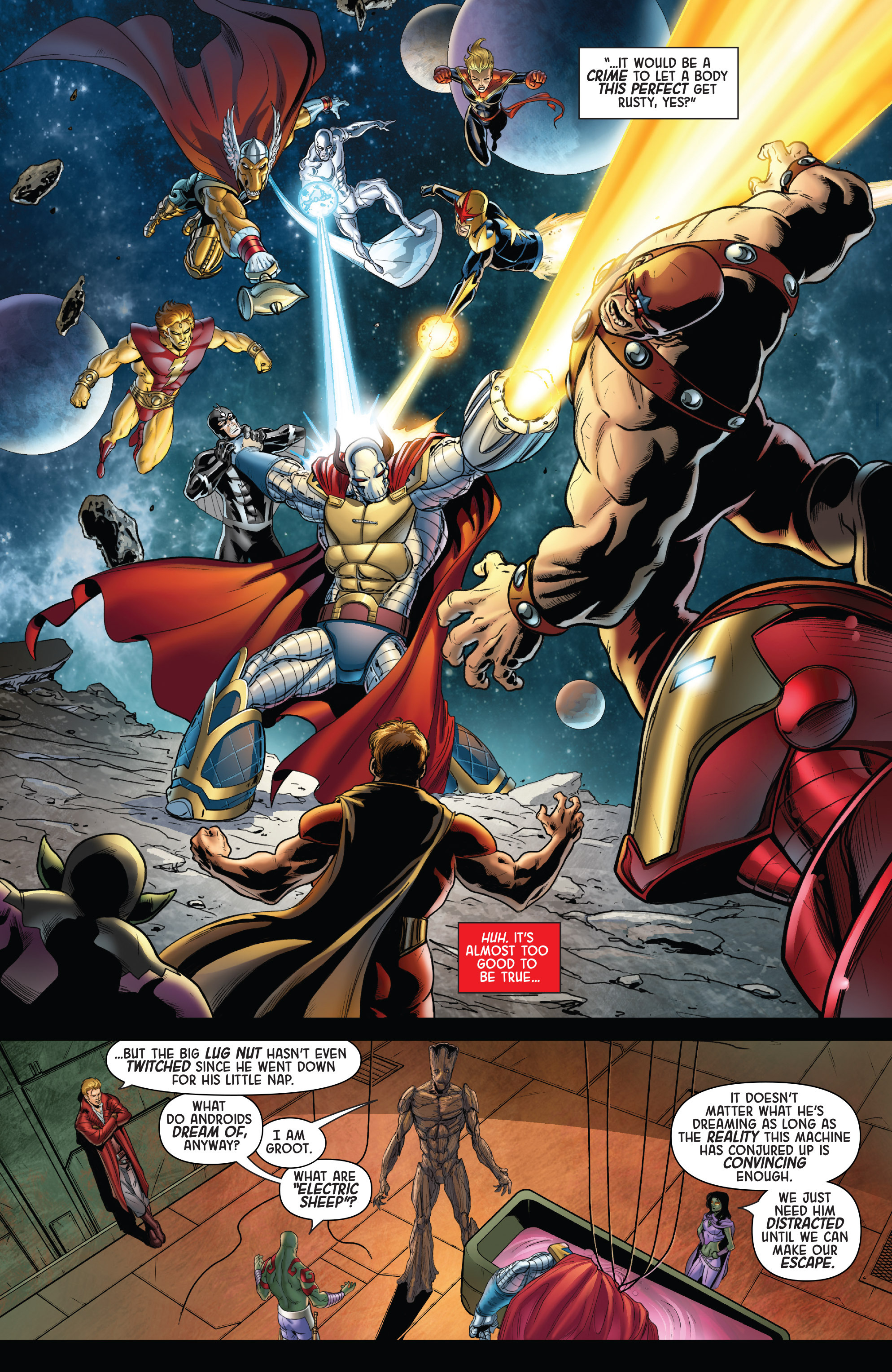 Read online Guardians of the Galaxy: Dream On comic -  Issue # Full - 20