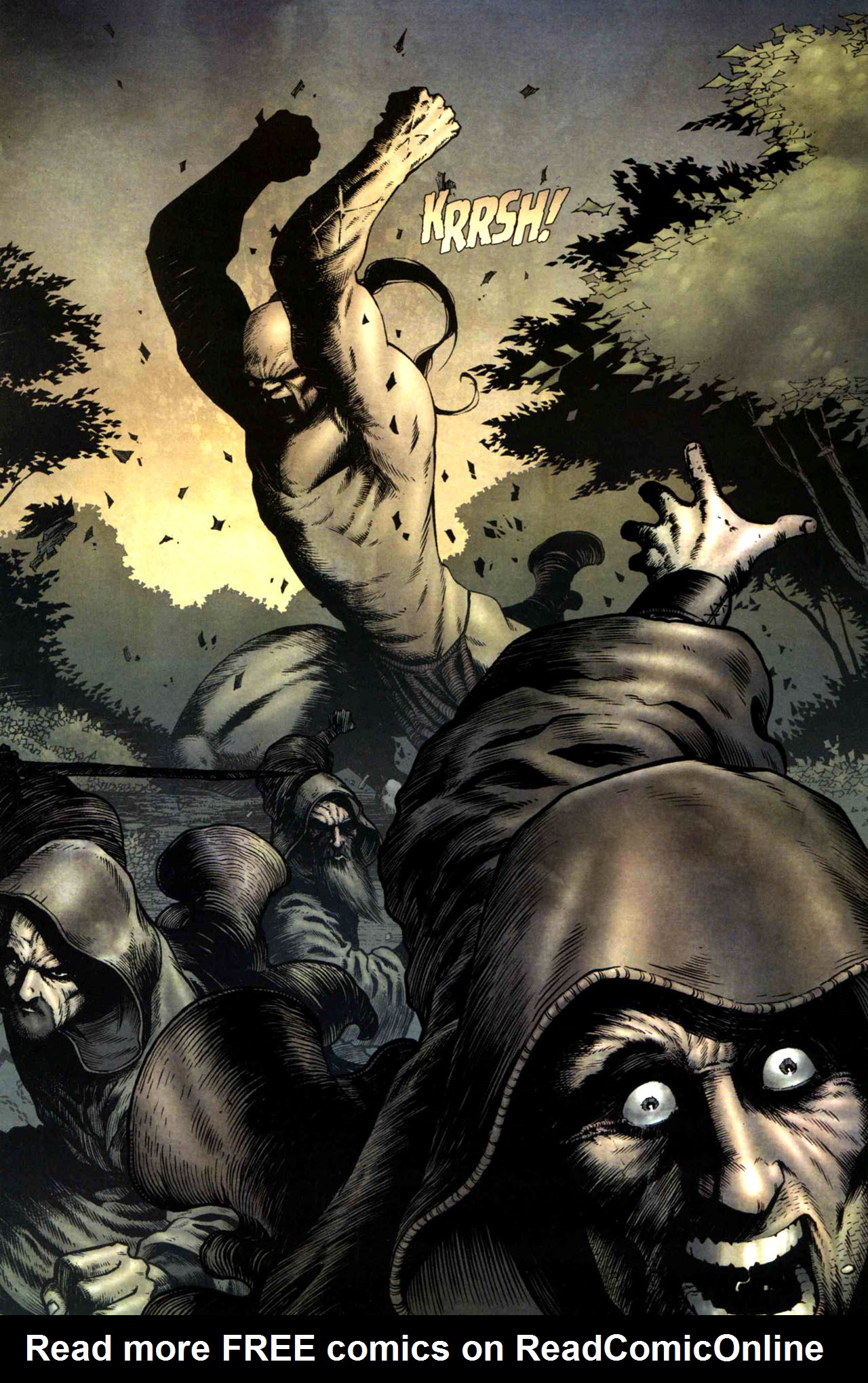 Read online Frank Frazetta's Swamp Demon comic -  Issue # Full - 6