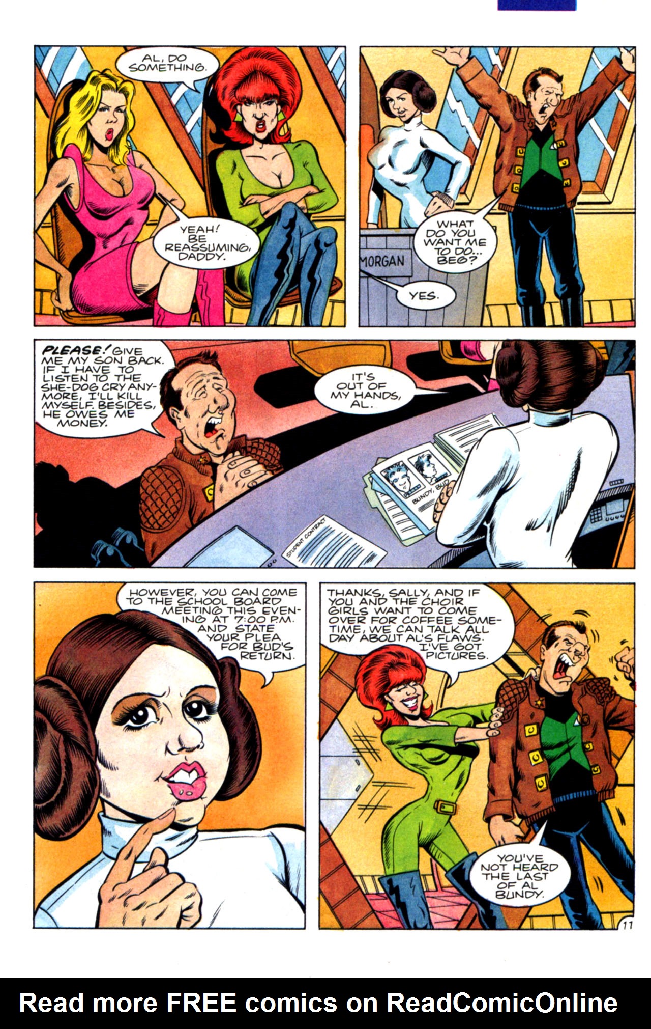 Read online Married... with Children: 2099 comic -  Issue #1 - 15