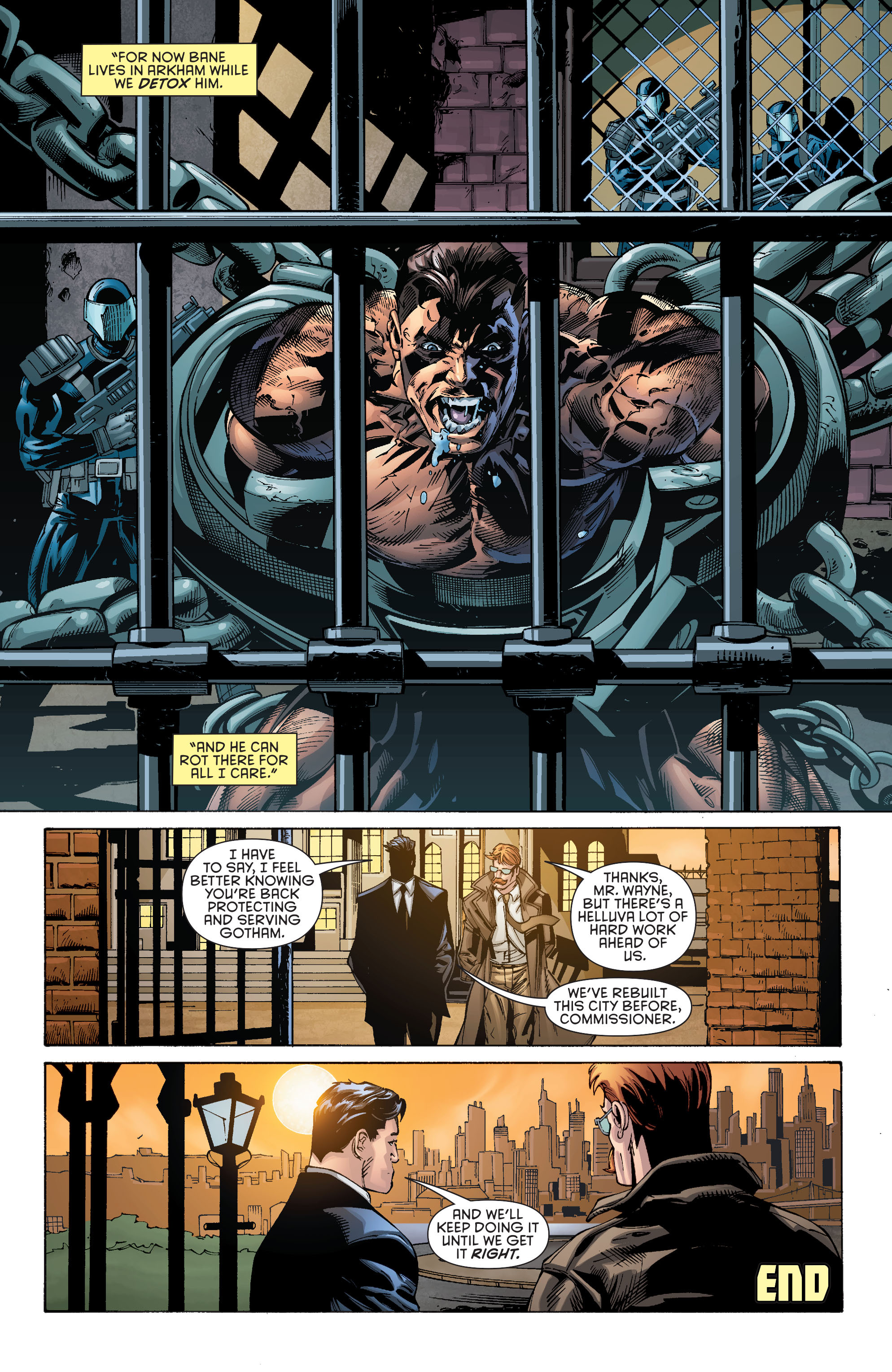 Read online Forever Evil Aftermath: Batman vs. Bane comic -  Issue # Full - 29