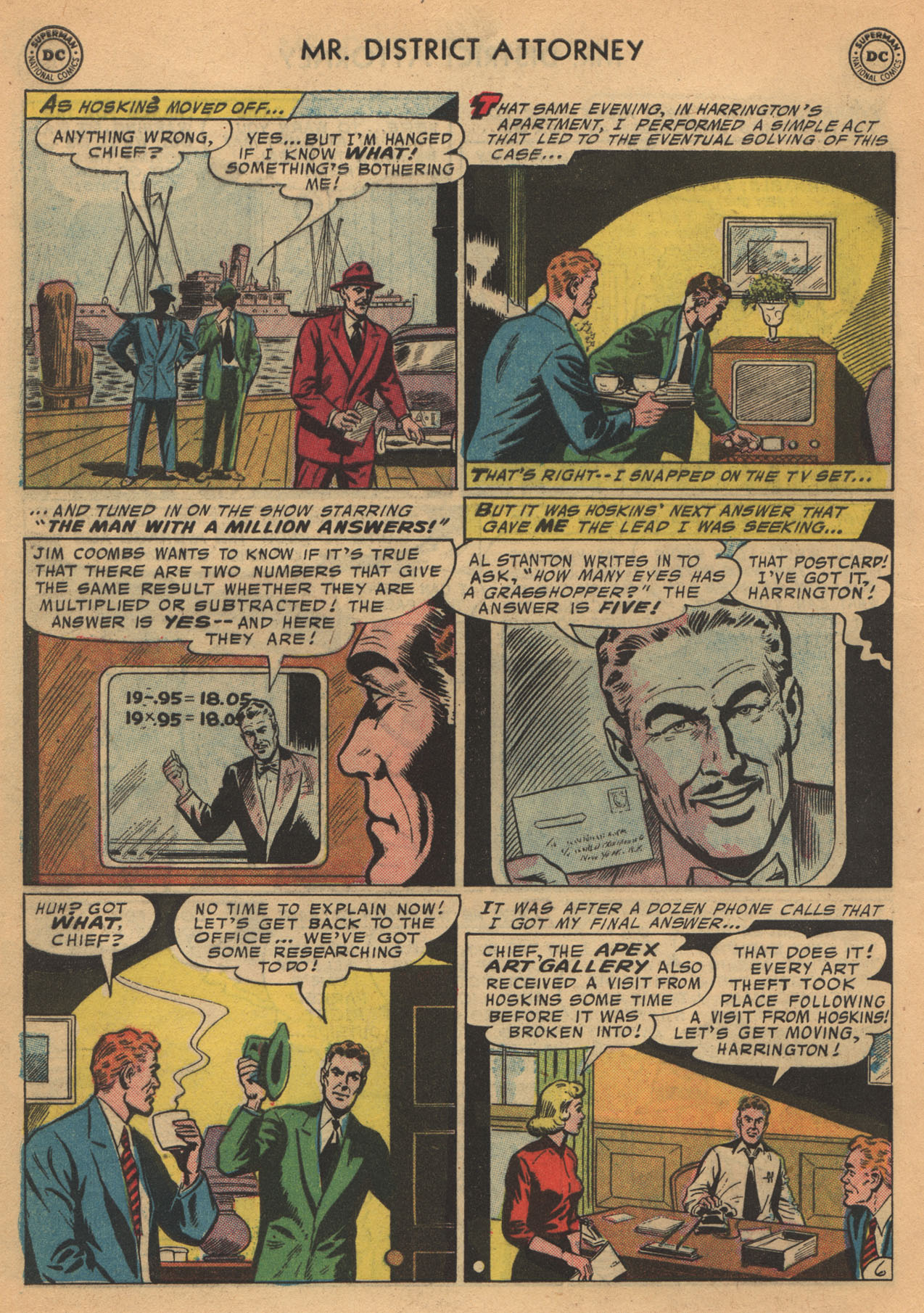 Read online Mr. District Attorney comic -  Issue #56 - 8