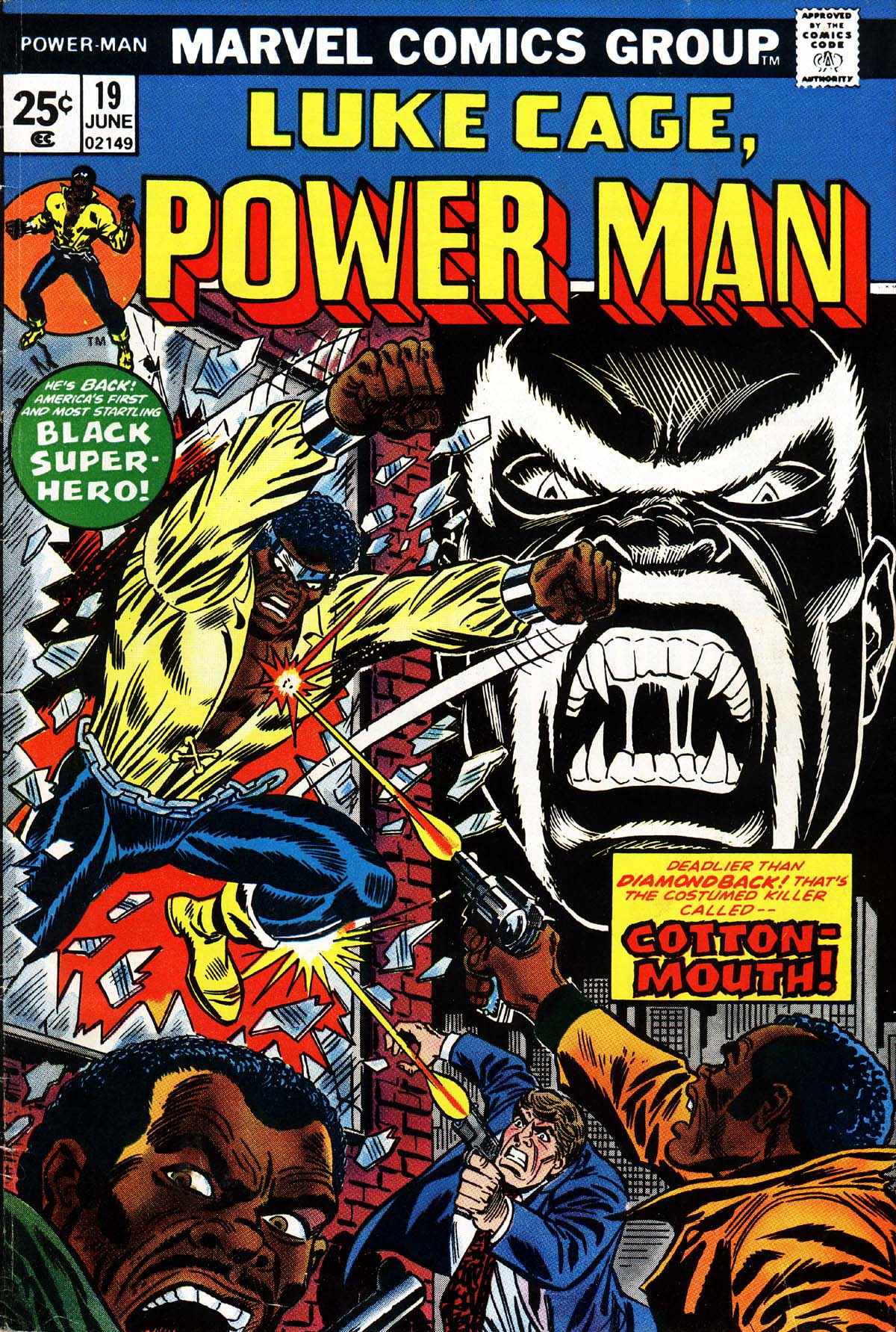 Read online Power Man comic -  Issue #19 - 1