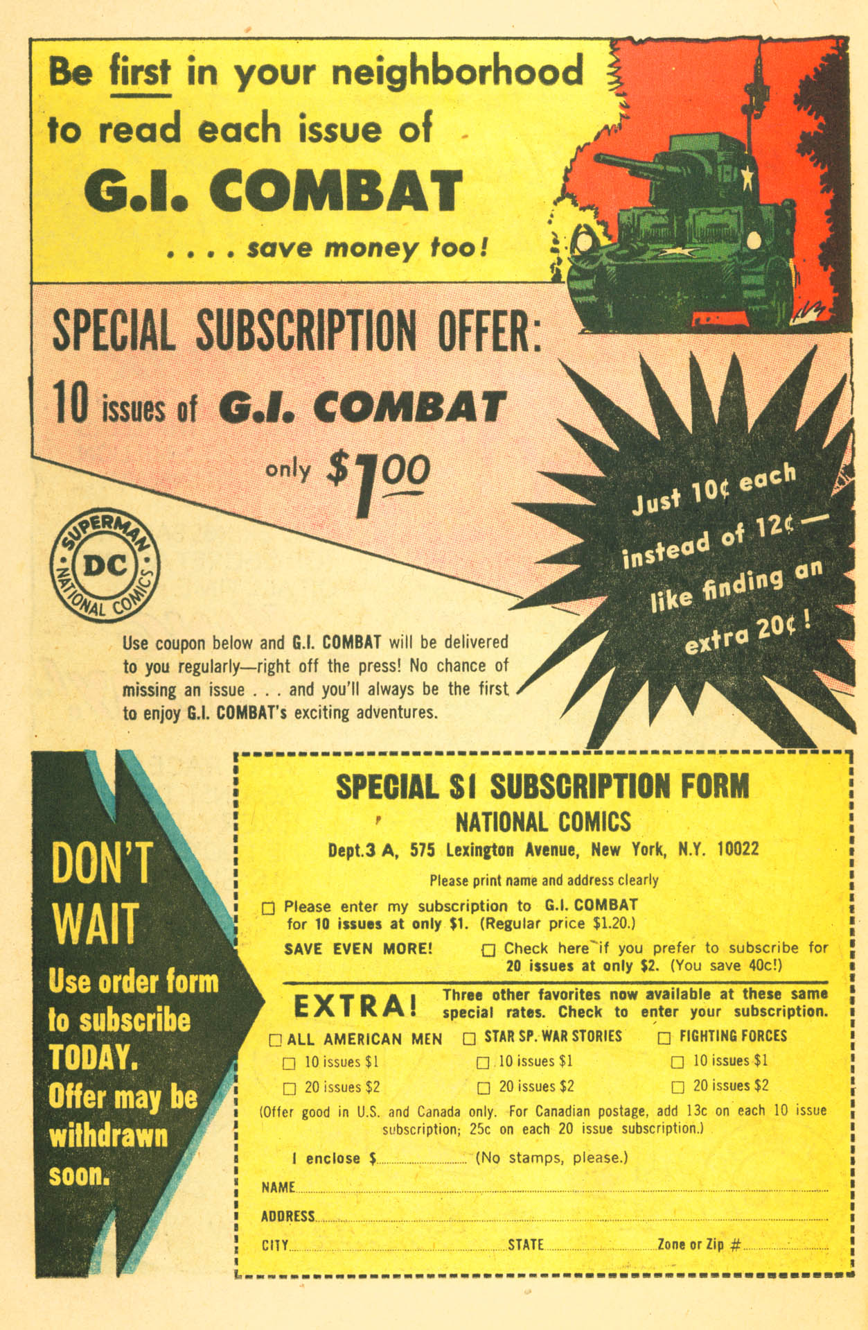 Read online G.I. Combat (1952) comic -  Issue #106 - 10