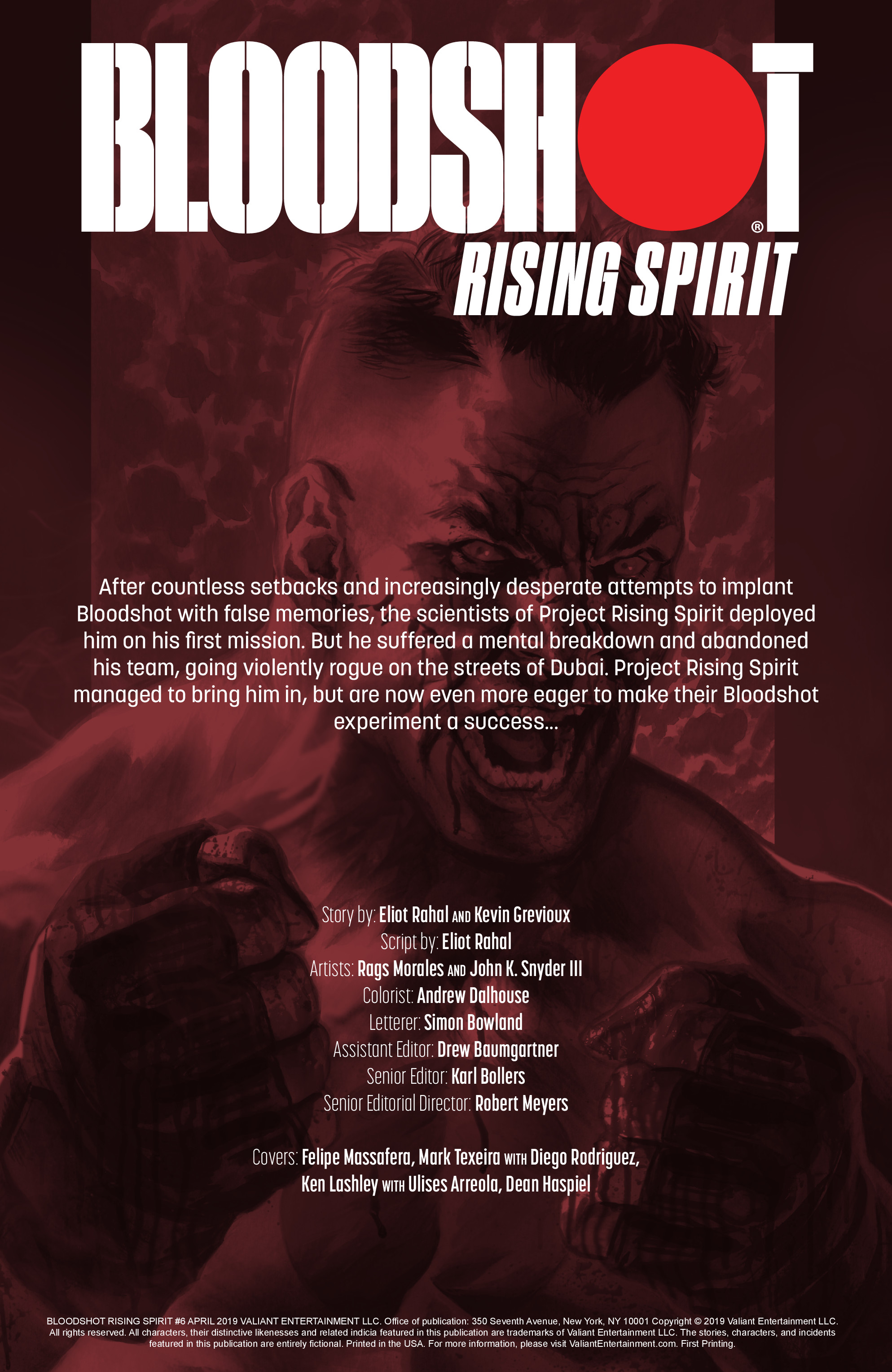 Read online Bloodshot Rising Spirit comic -  Issue #6 - 2
