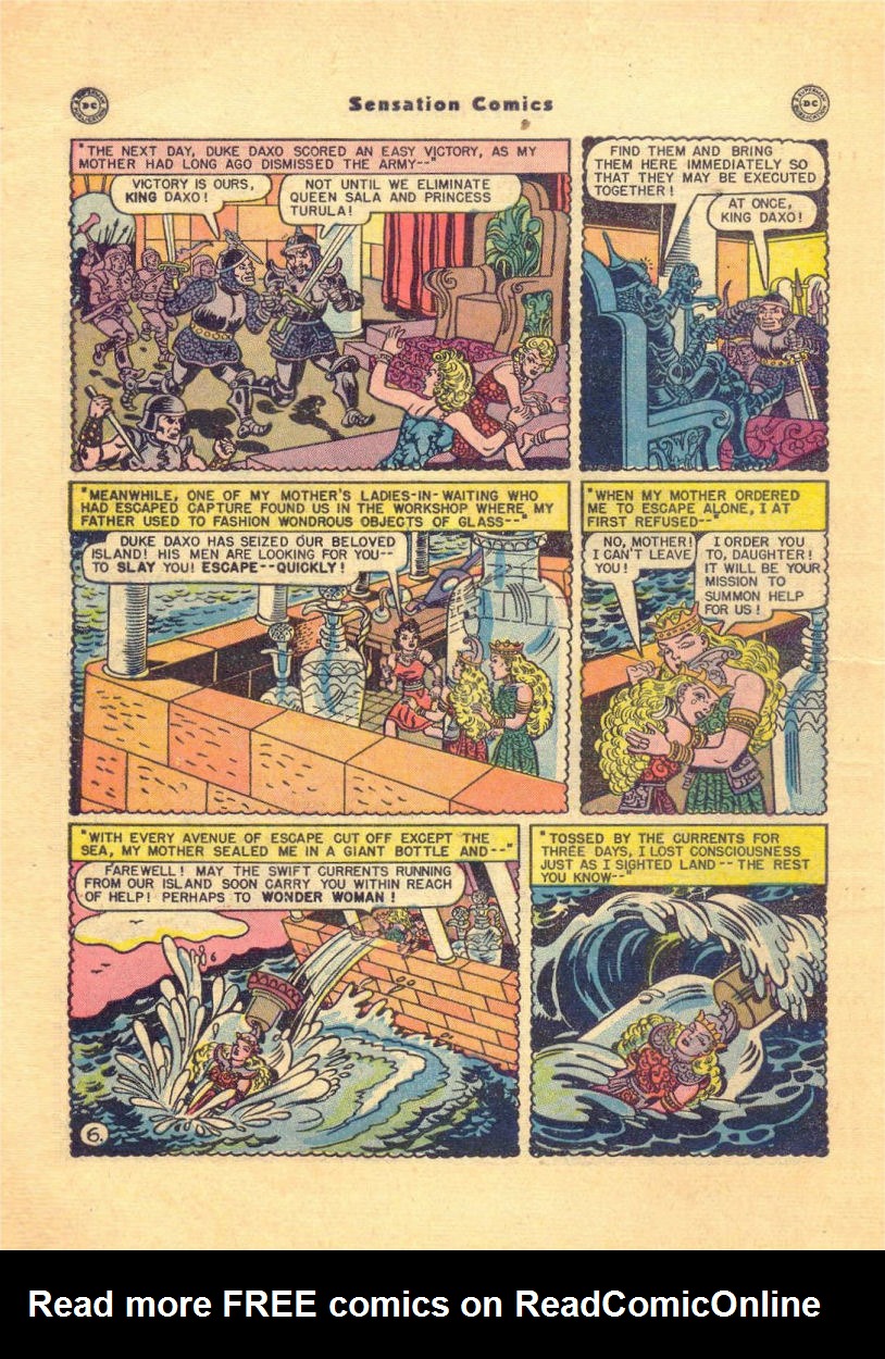 Read online Sensation (Mystery) Comics comic -  Issue #84 - 8