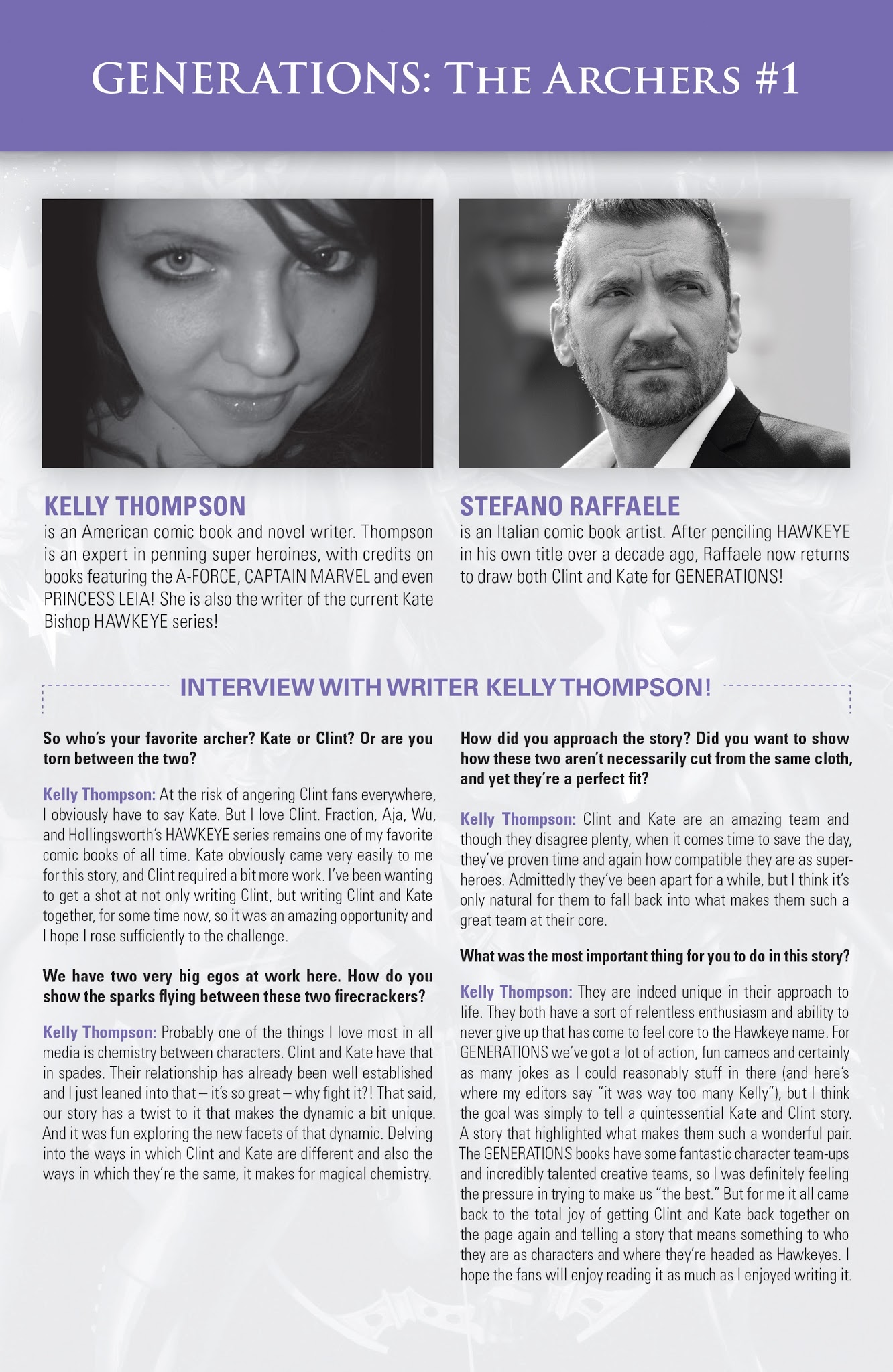 Read online Generations Free Previews Spotlight comic -  Issue # Full - 25