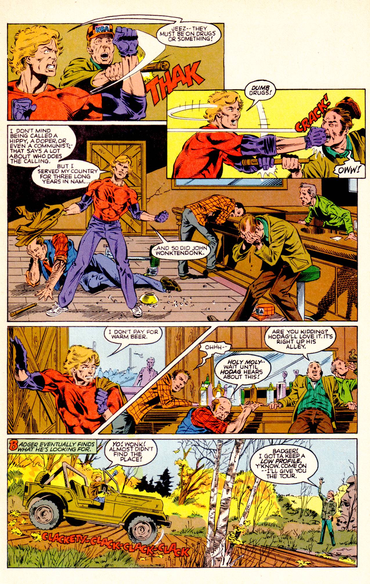 Read online The Badger comic -  Issue #10 - 7