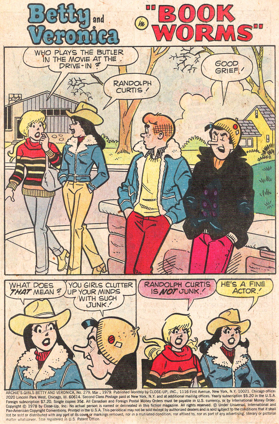 Read online Archie's Girls Betty and Veronica comic -  Issue #279 - 3
