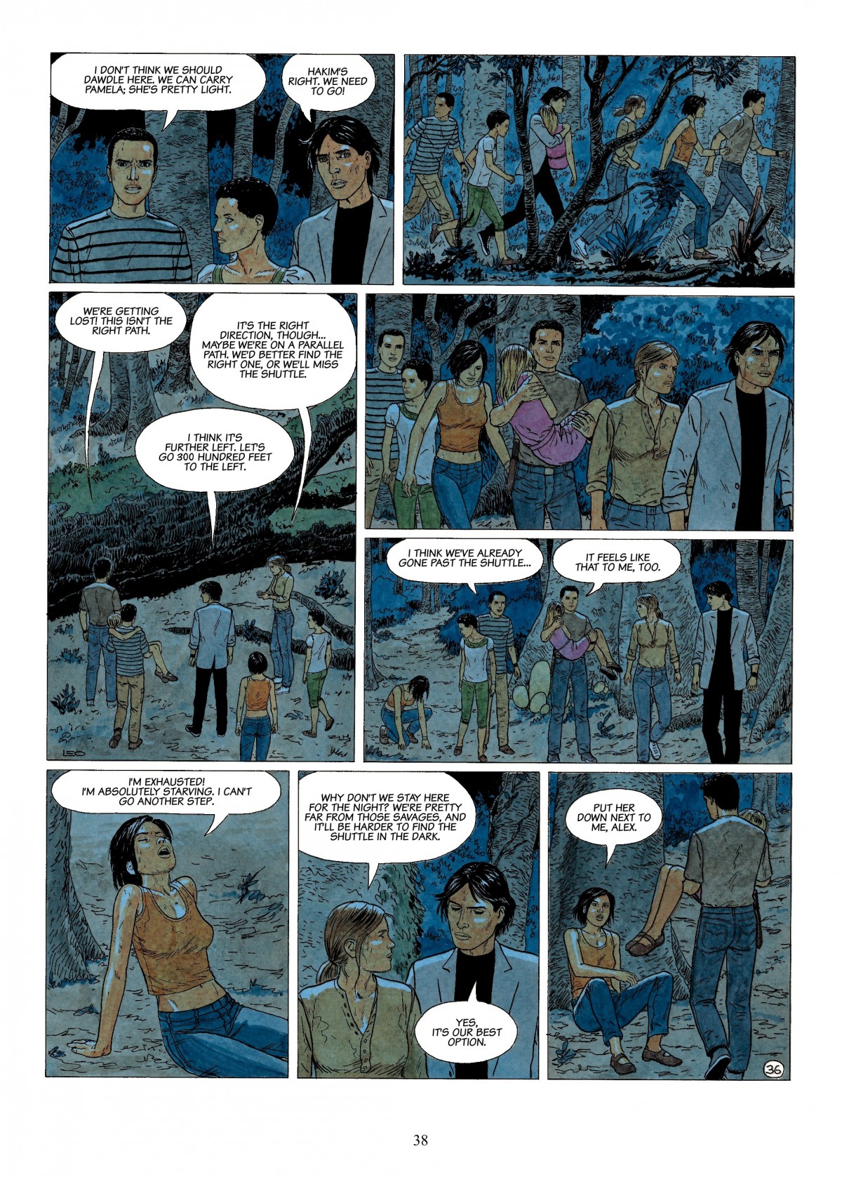 Read online The Survivors comic -  Issue #1 - 38