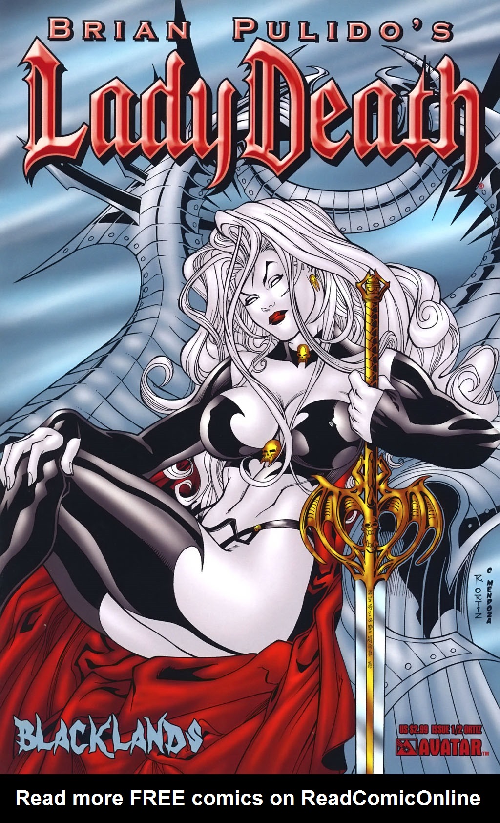 Read online Brian Pulido's Lady Death: Blacklands comic -  Issue #0.5 - 24