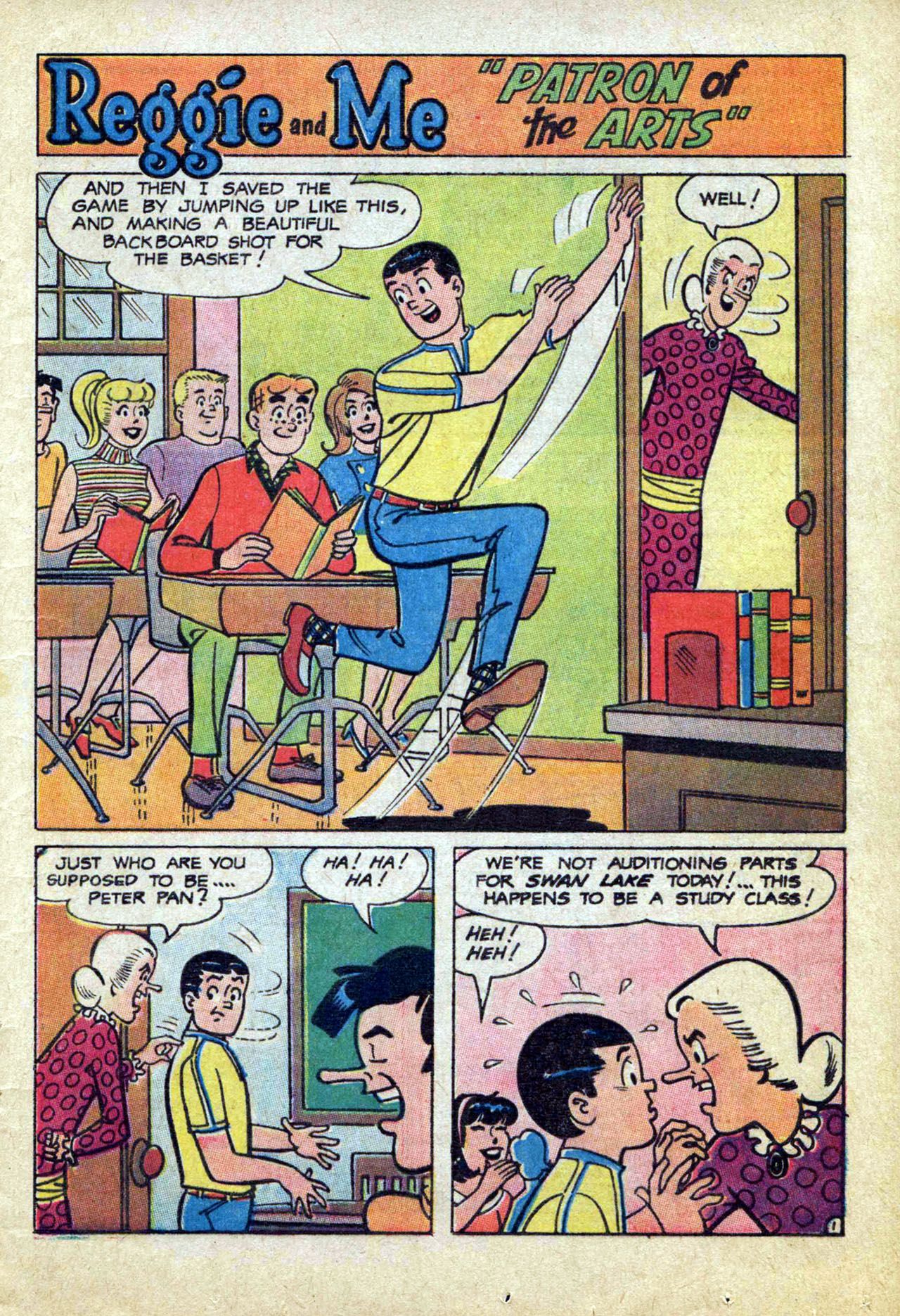 Read online Reggie and Me (1966) comic -  Issue #26 - 13