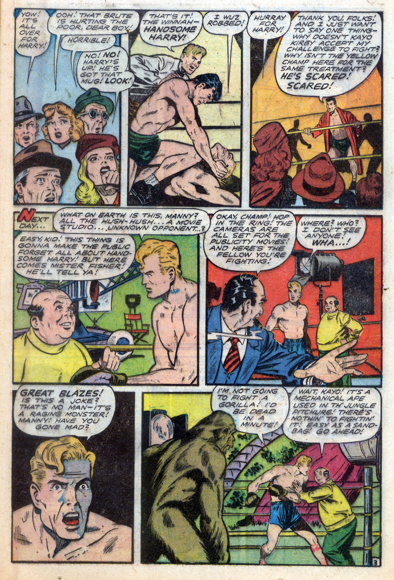 Read online Fight Comics comic -  Issue #58 - 23