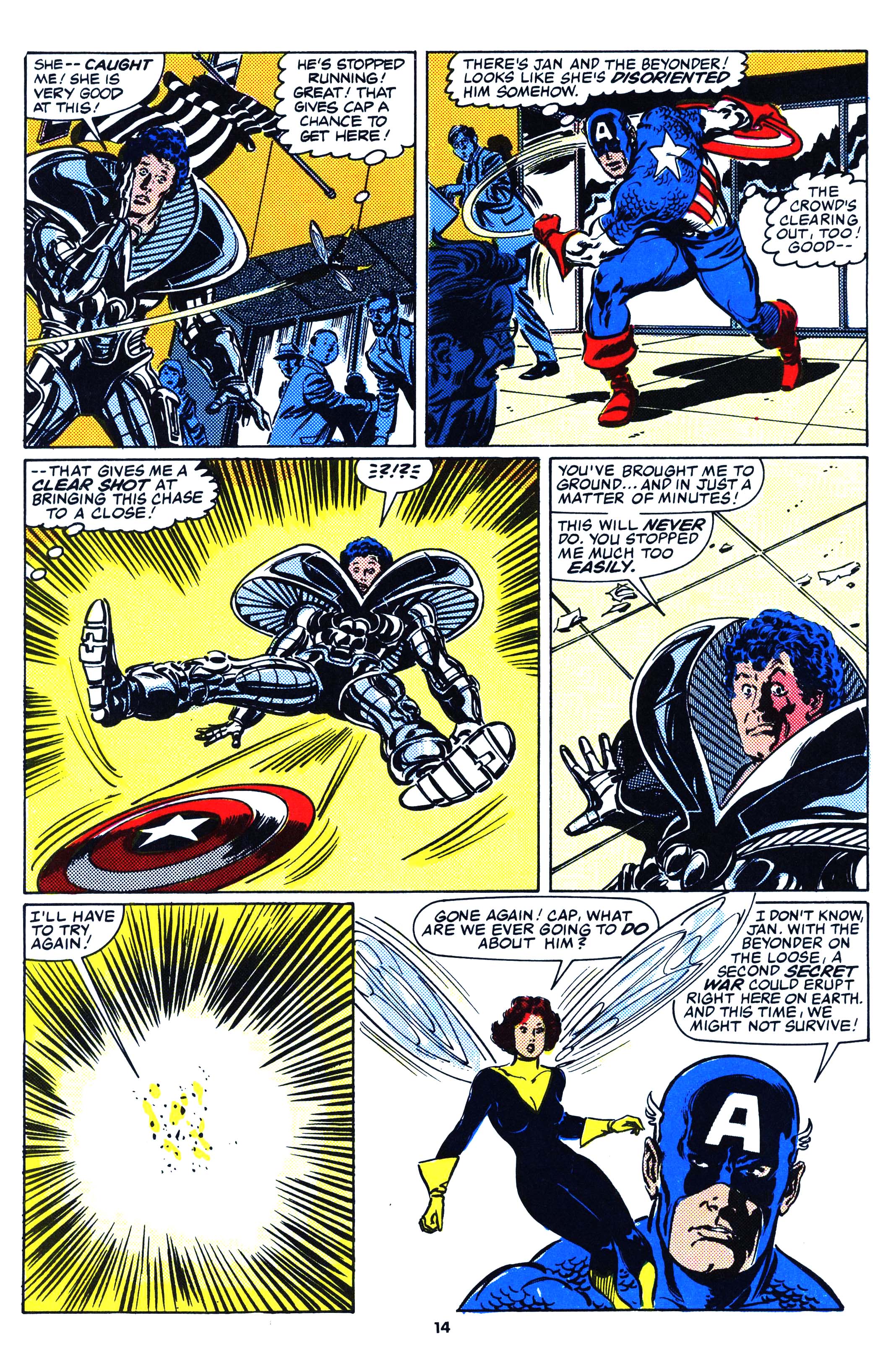Read online Secret Wars (1985) comic -  Issue #59 - 14