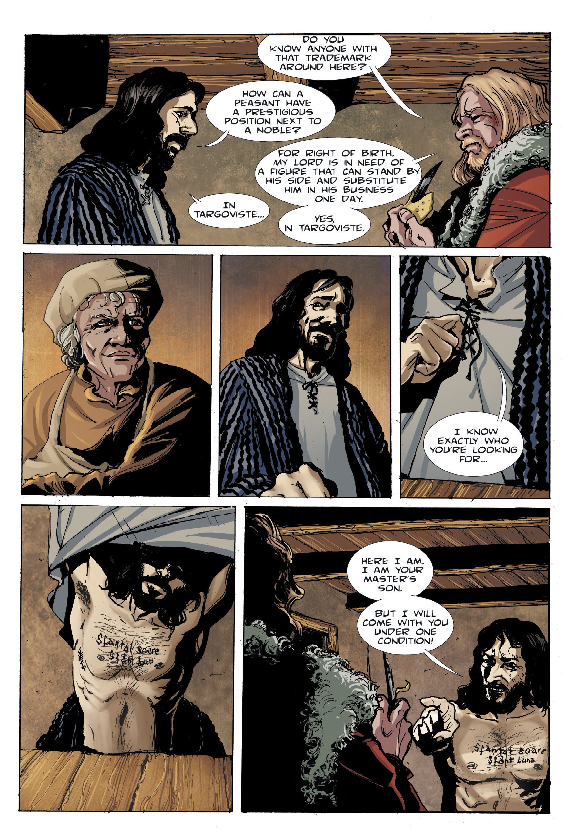 Read online Voivod: The True Story of Vlad the Impaler comic -  Issue # TPB - 52