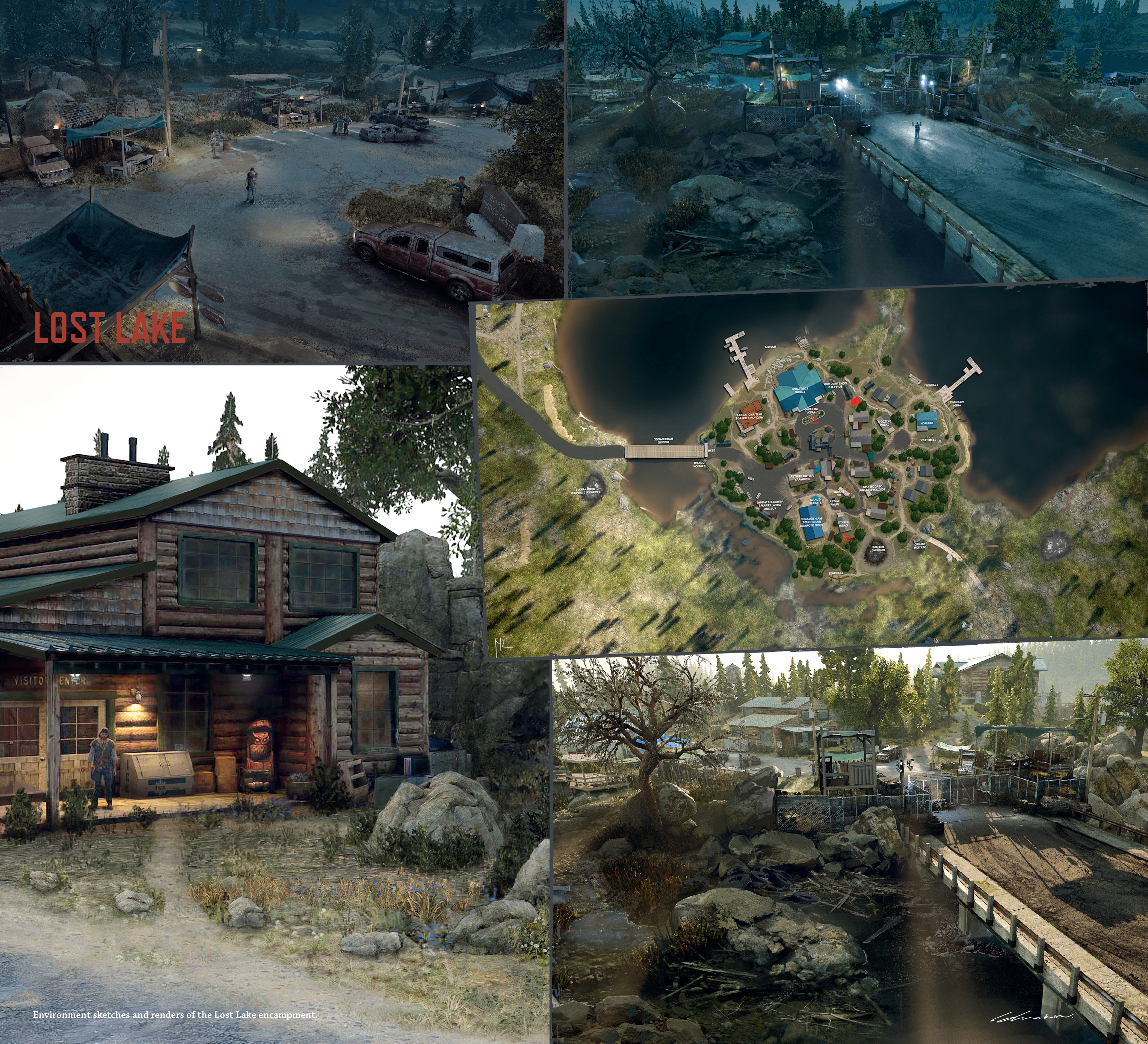 Read online The Art of Days Gone comic -  Issue # TPB (Part 1) - 95