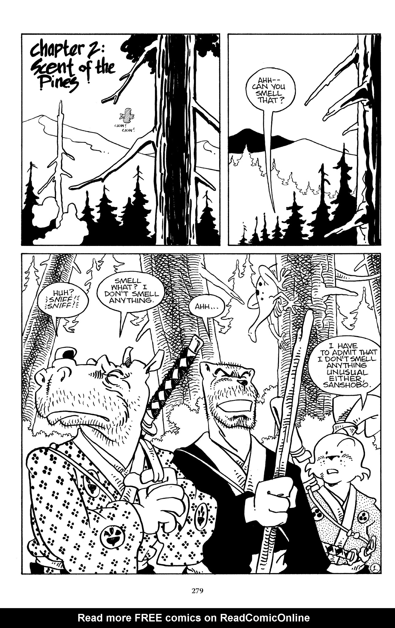 Read online The Usagi Yojimbo Saga comic -  Issue # TPB 3 - 276