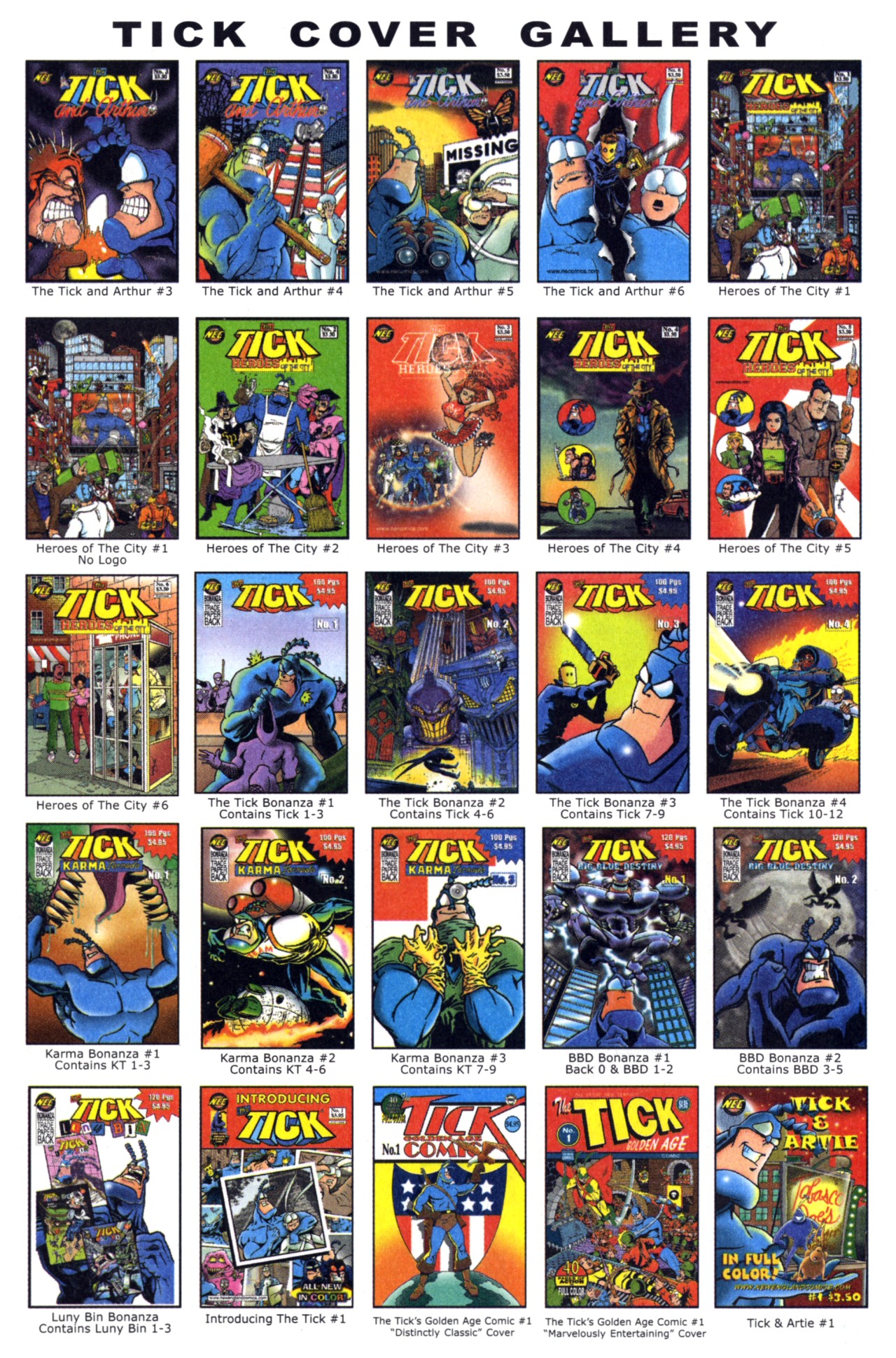 Read online The Tick's Golden Age Comic comic -  Issue #2 - 42