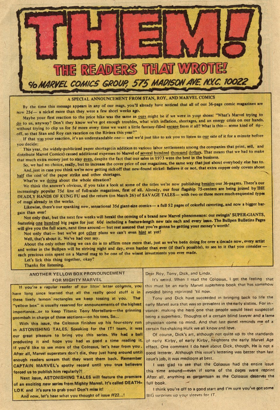 Read online Astonishing Tales (1970) comic -  Issue #24 - 12
