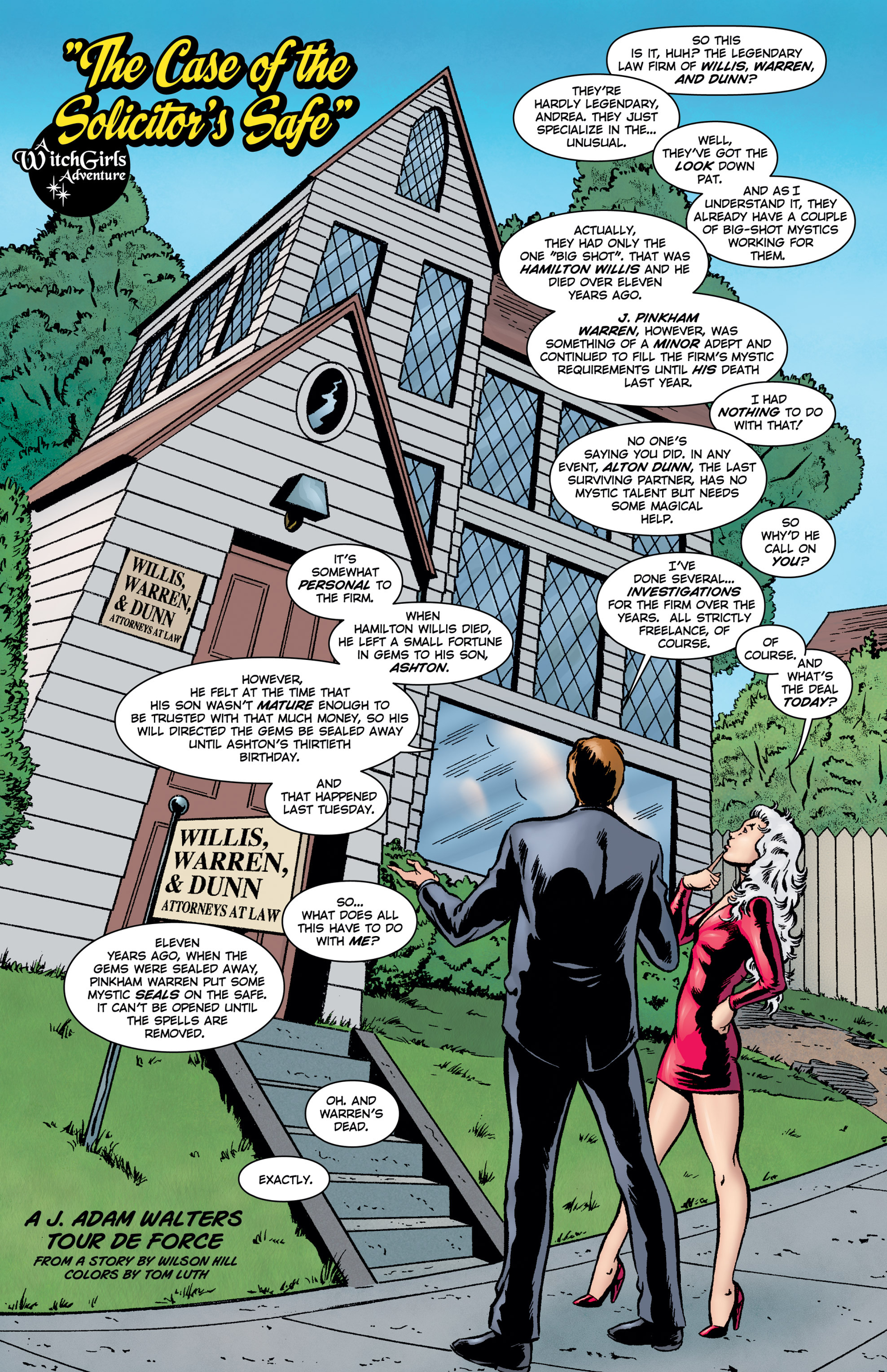 Read online WitchGirls, Inc. comic -  Issue #1 - 11