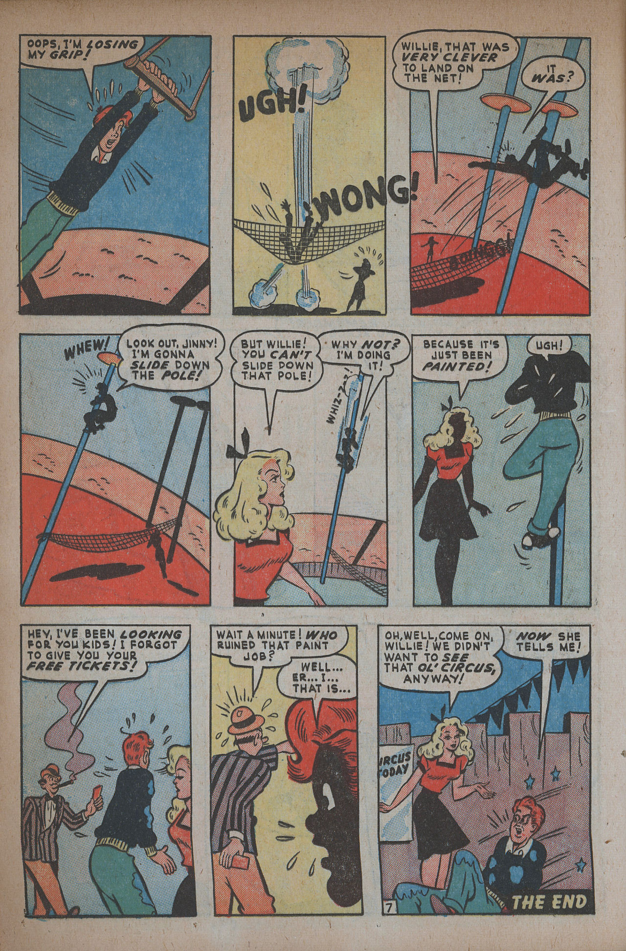 Read online Willie Comics (1946) comic -  Issue #13 - 16