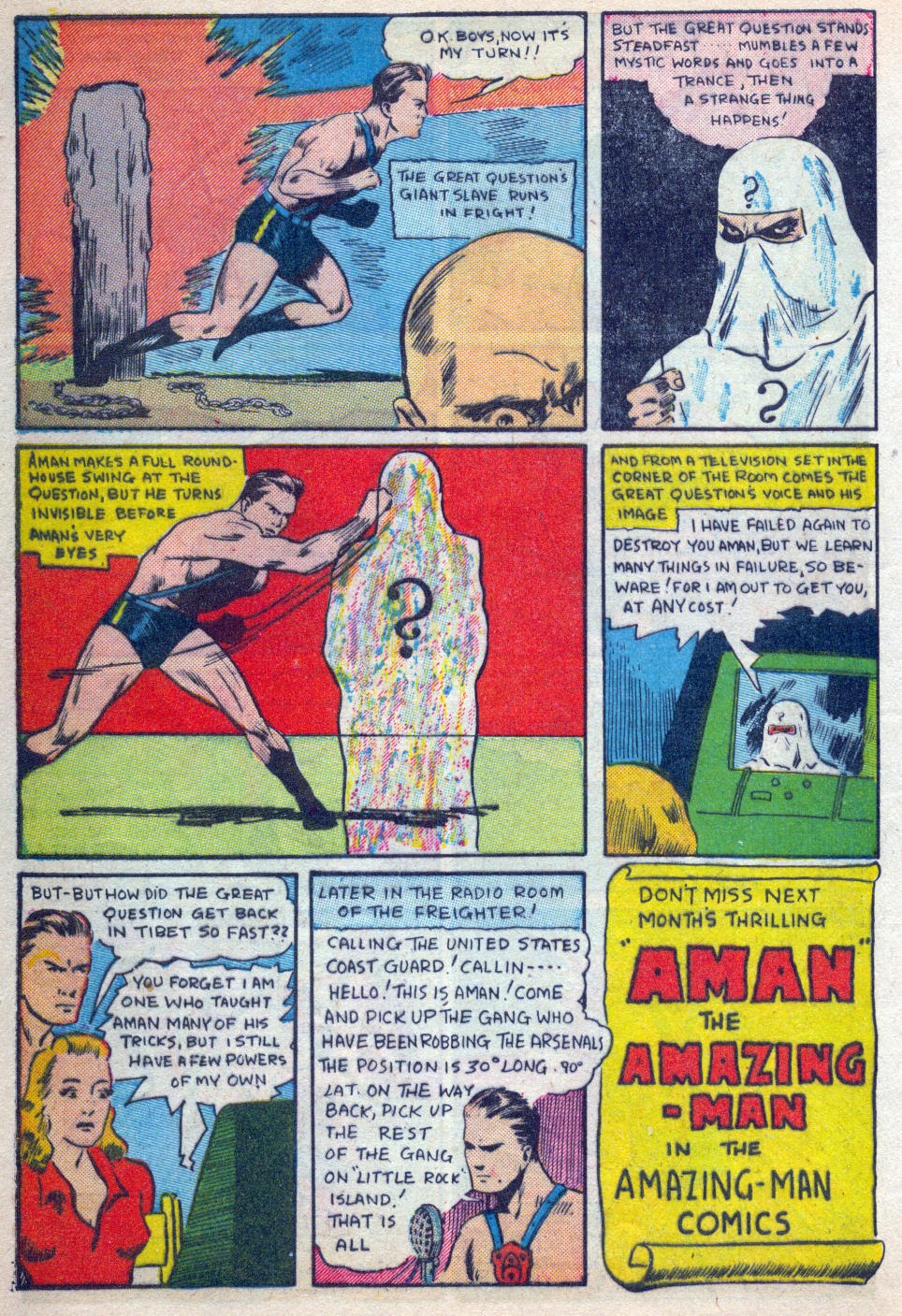 Read online Amazing Man Comics comic -  Issue #15 - 11