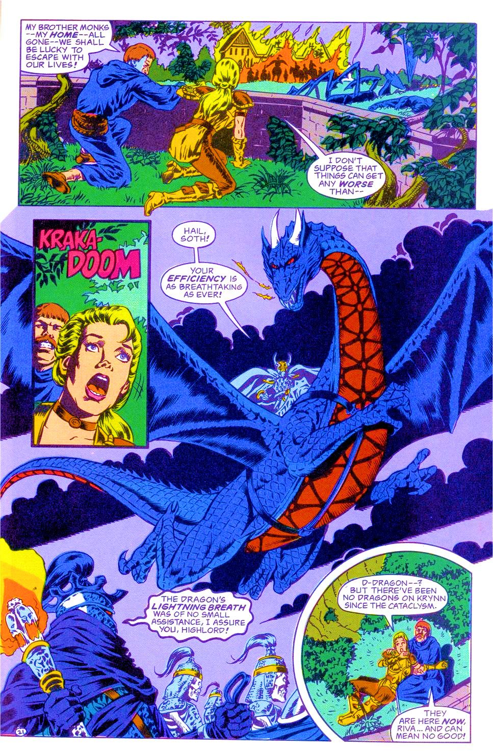 Read online Dragonlance comic -  Issue #1 - 22
