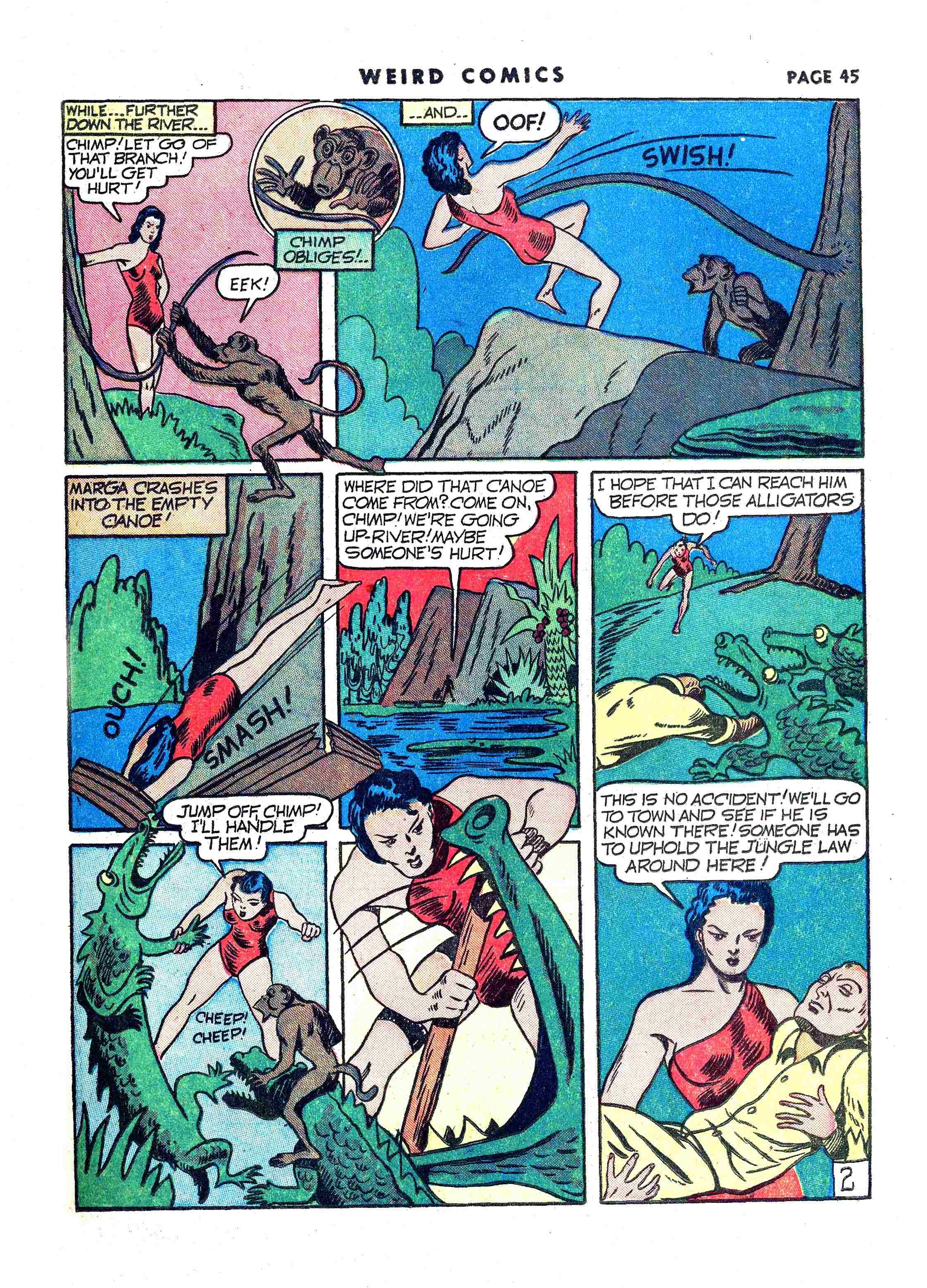 Read online Weird Comics comic -  Issue #18 - 47