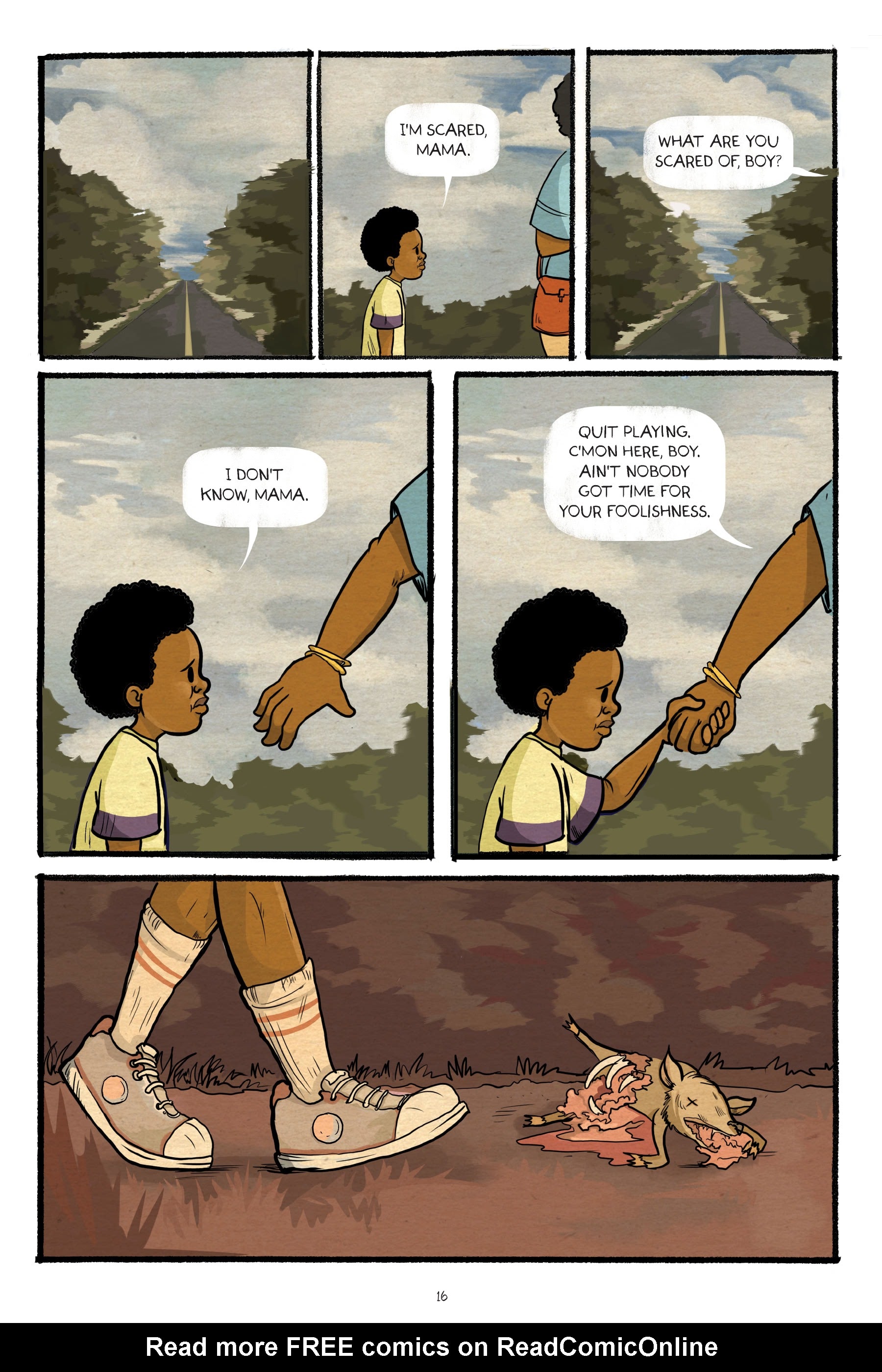 Read online Fights: One Boy's Triumph Over Violence comic -  Issue # TPB (Part 1) - 16