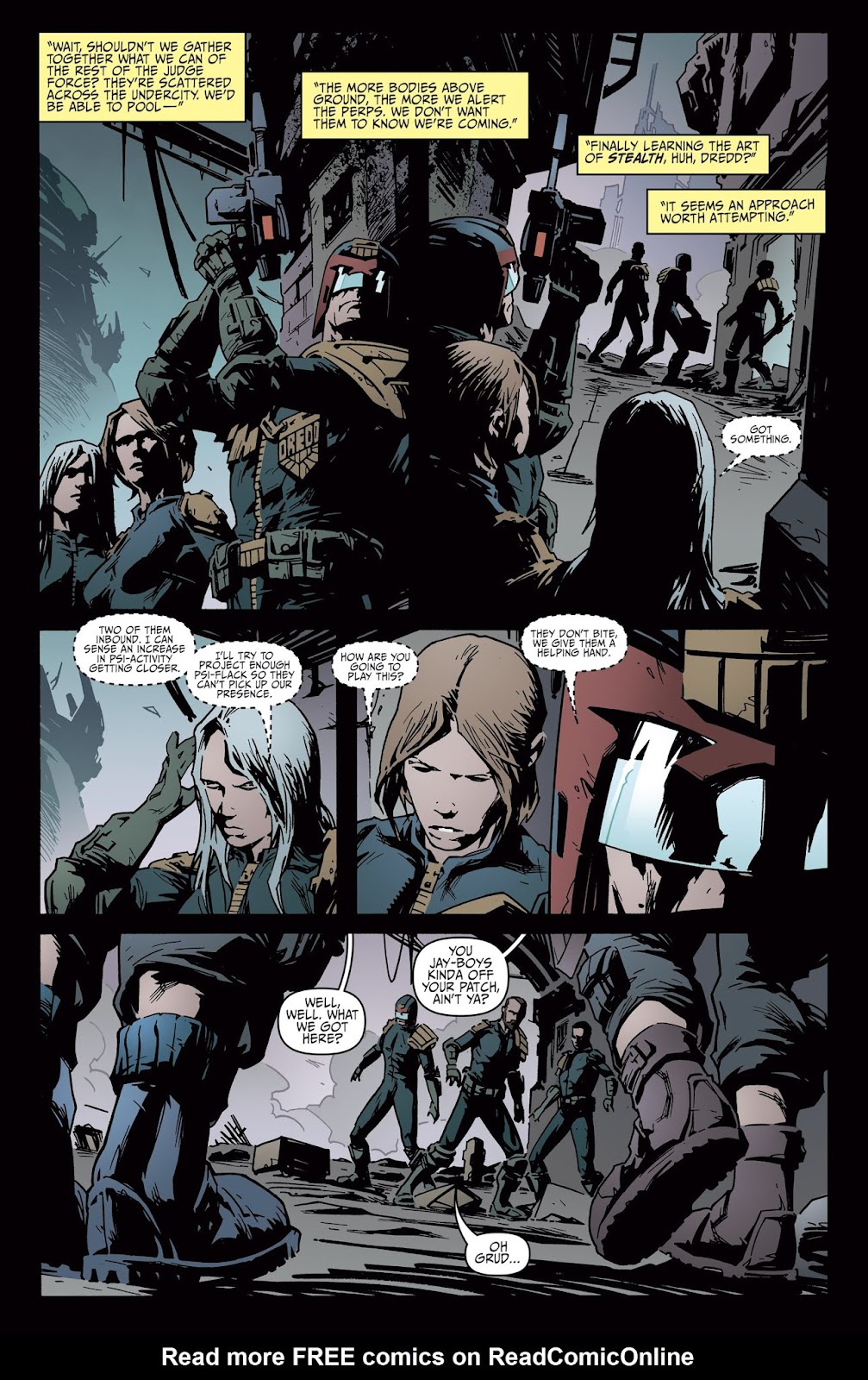 Judge Dredd: Year One issue 4 - Page 10