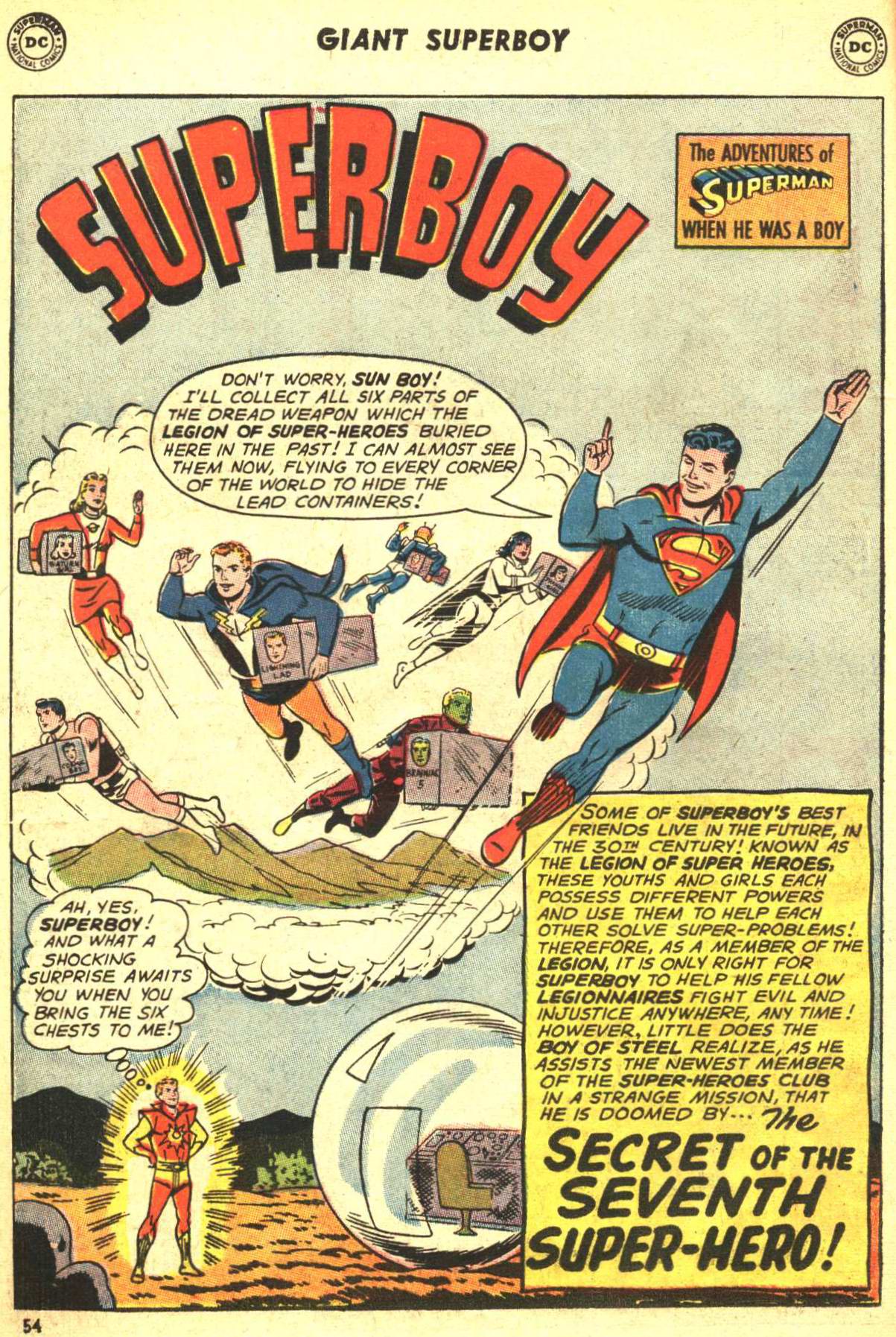 Read online Superboy (1949) comic -  Issue #147 - 50