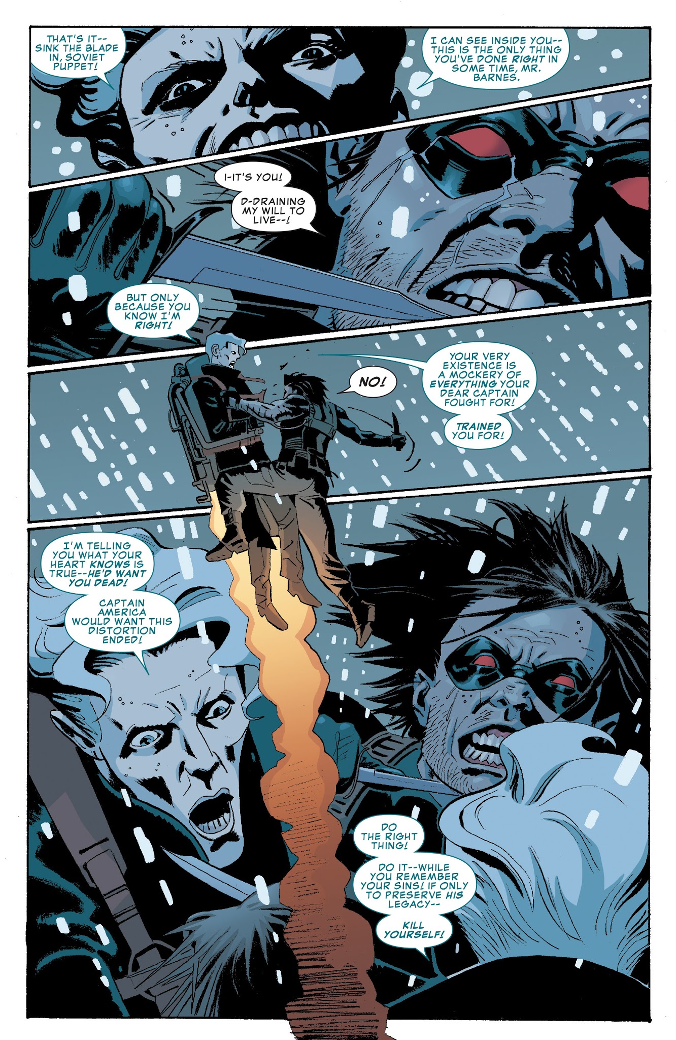 Read online Winter Soldier: The Bitter March comic -  Issue #4 - 5