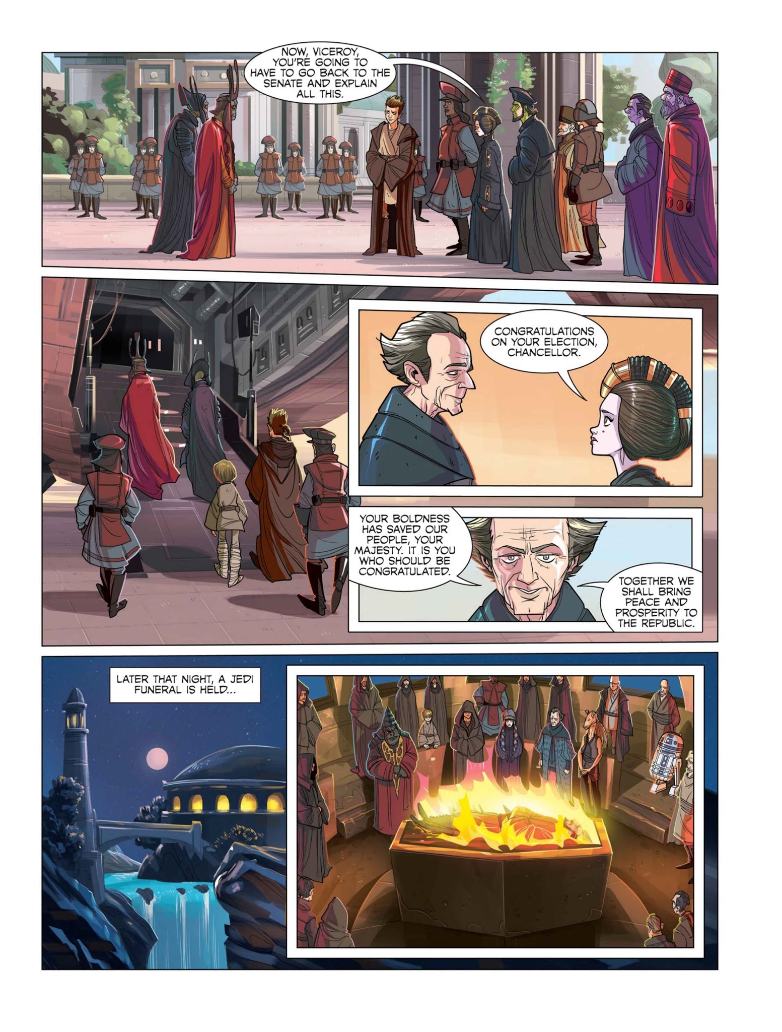 Read online Star Wars: The Prequel Trilogy: A Graphic Novel comic -  Issue # Full - 72