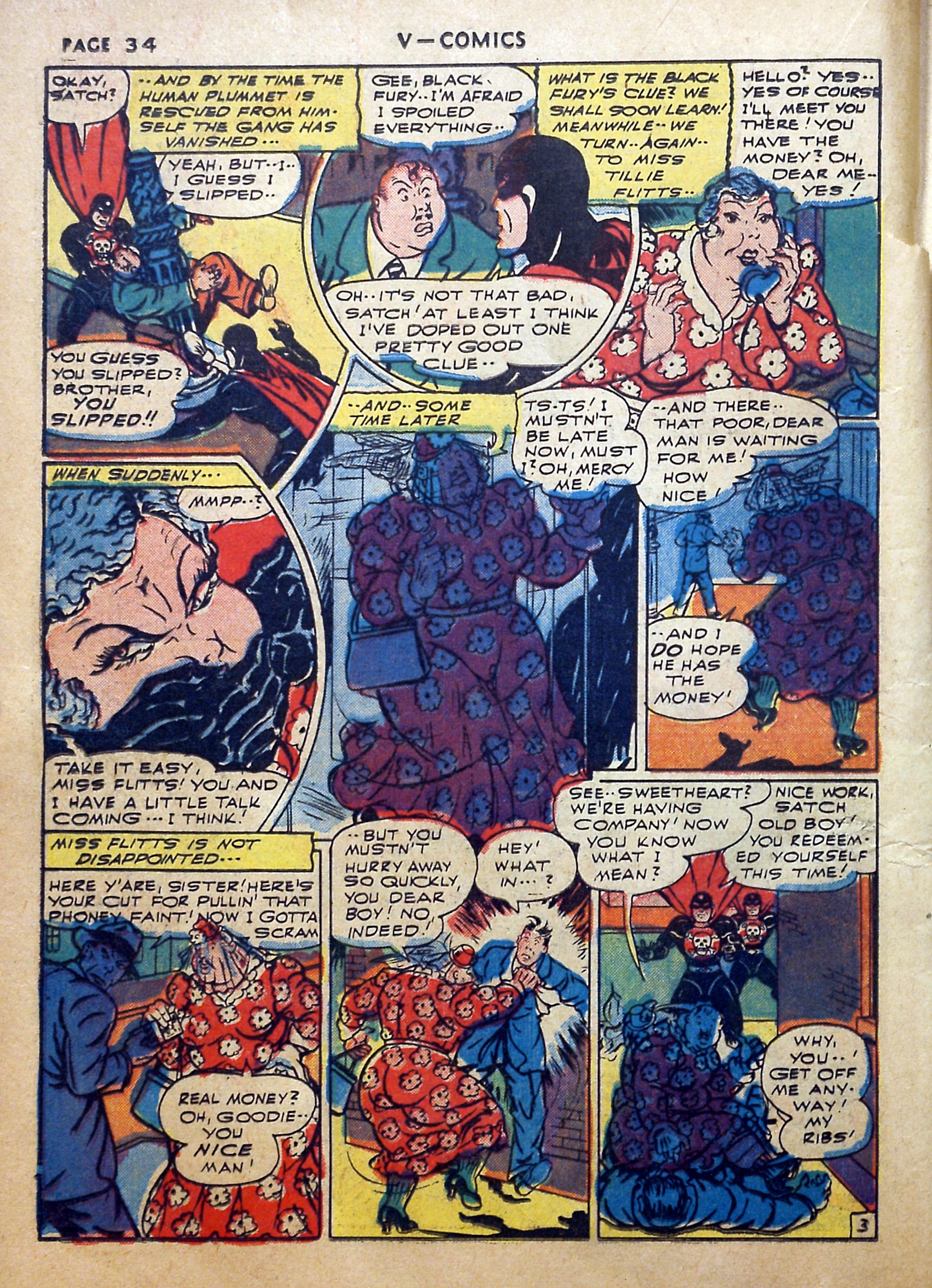 Read online V...- Comics comic -  Issue #2 - 35