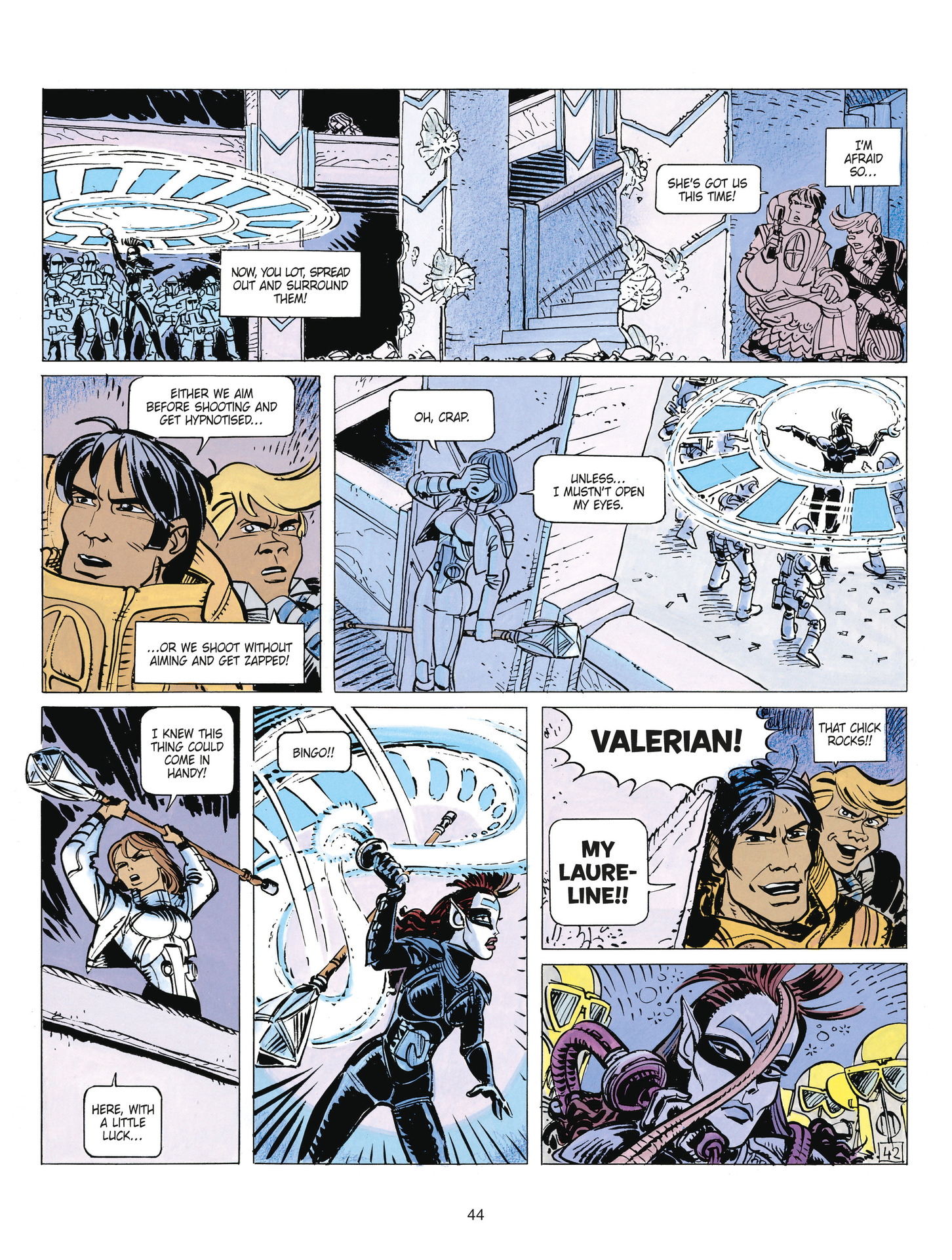 Read online Valerian and Laureline comic -  Issue #15 - 44