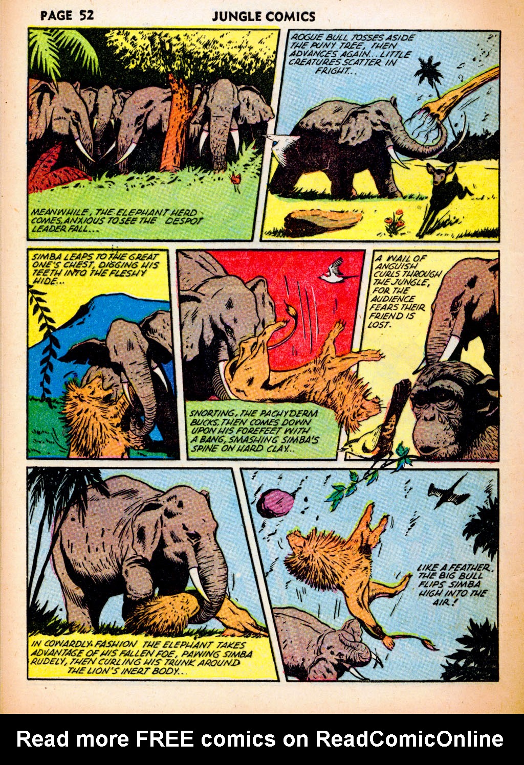 Read online Jungle Comics comic -  Issue #37 - 54