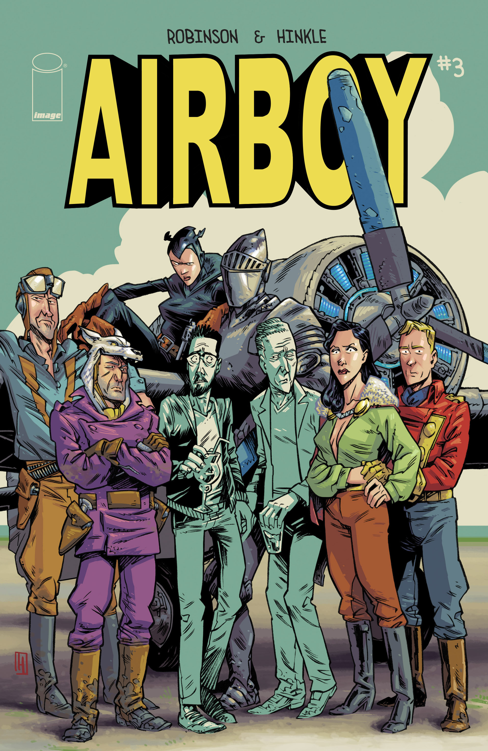 Read online Airboy comic -  Issue #3 - 1