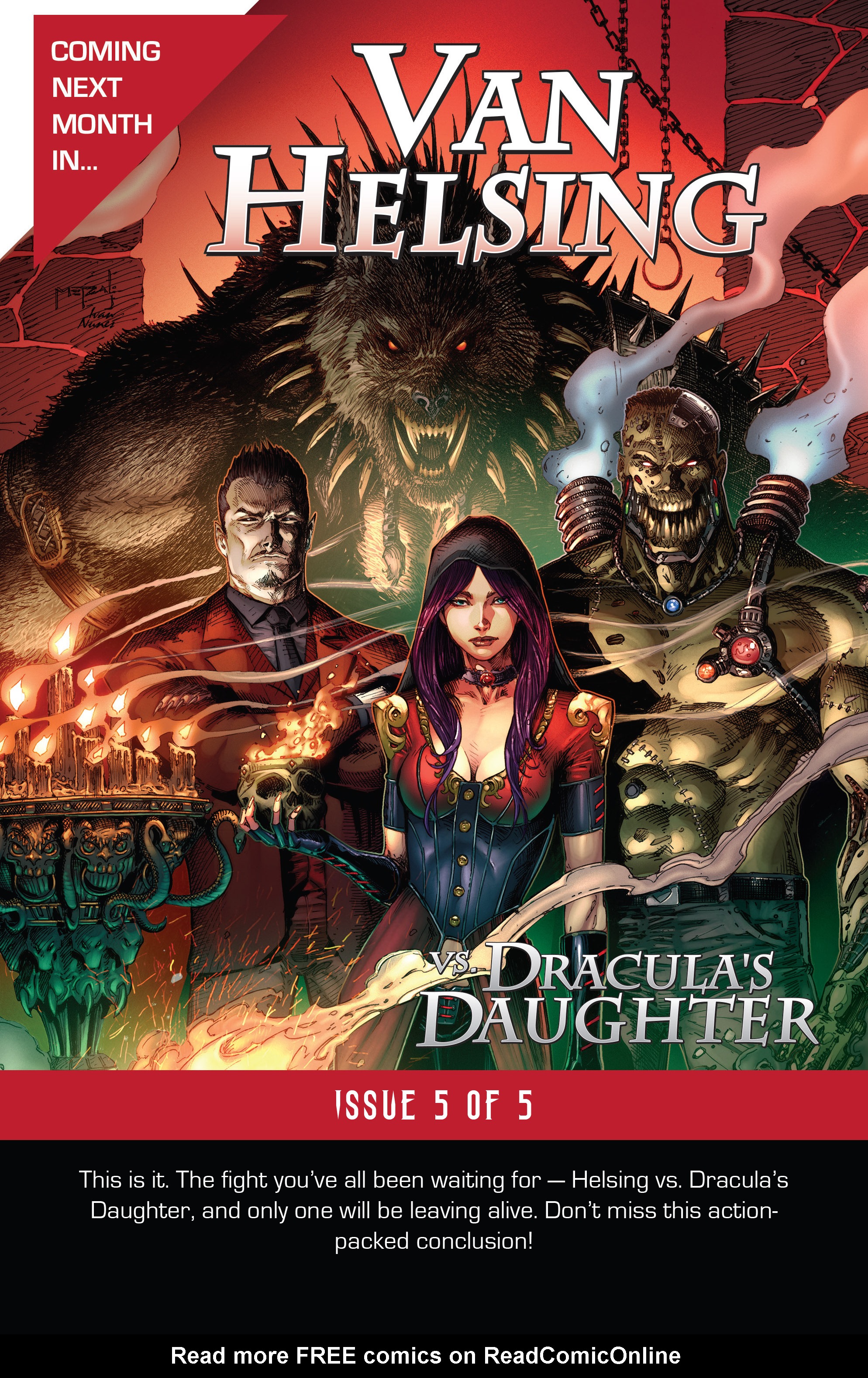 Read online Van Helsing vs. Dracula's Daughter comic -  Issue #4 - 23