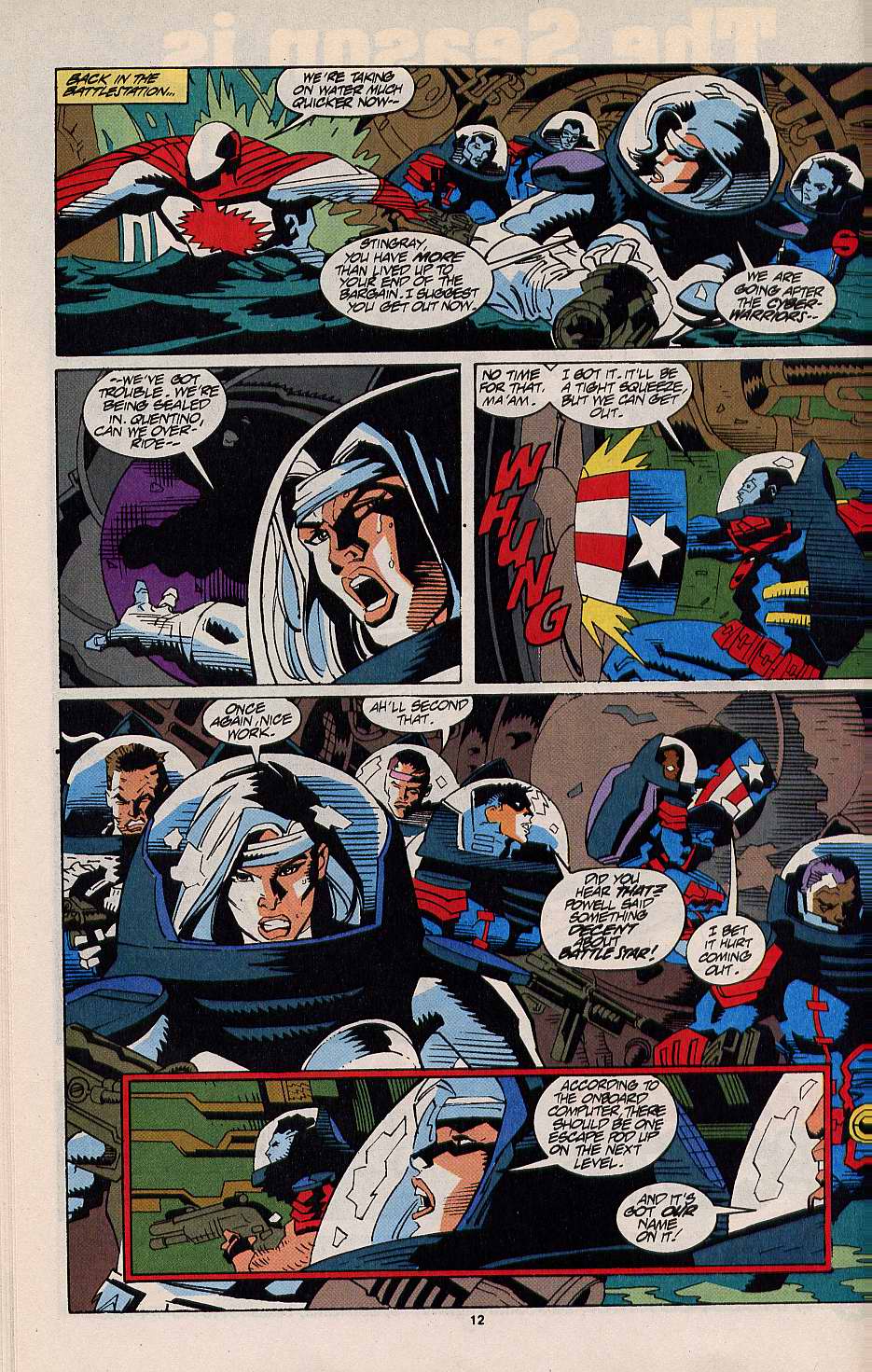 Read online Silver Sable and the Wild Pack comic -  Issue #12 - 10
