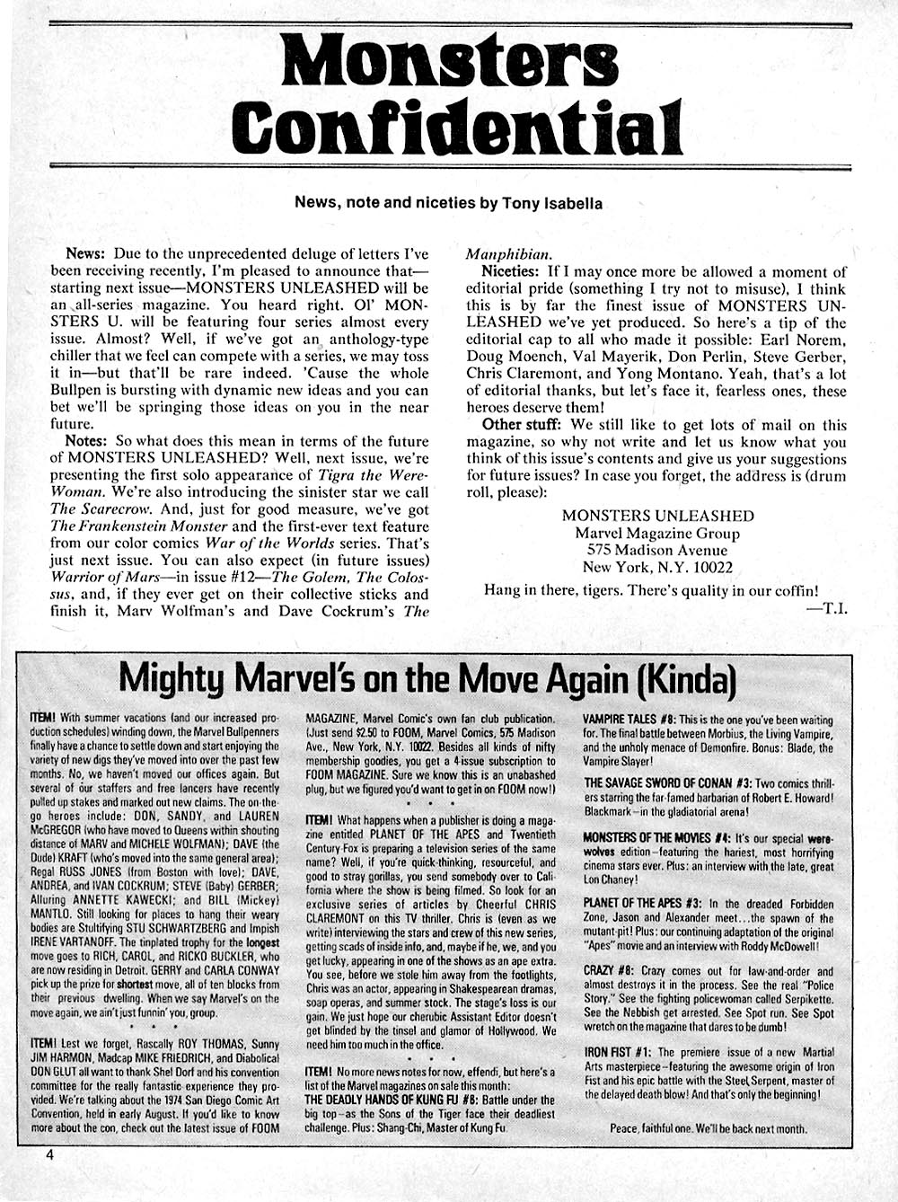 Read online Monsters Unleashed (1973) comic -  Issue #9 - 5