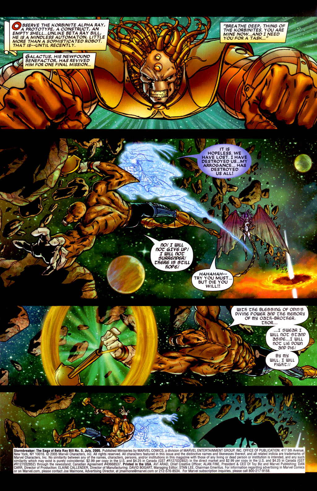Stormbreaker: The Saga of Beta Ray Bill issue 5 - Page 4
