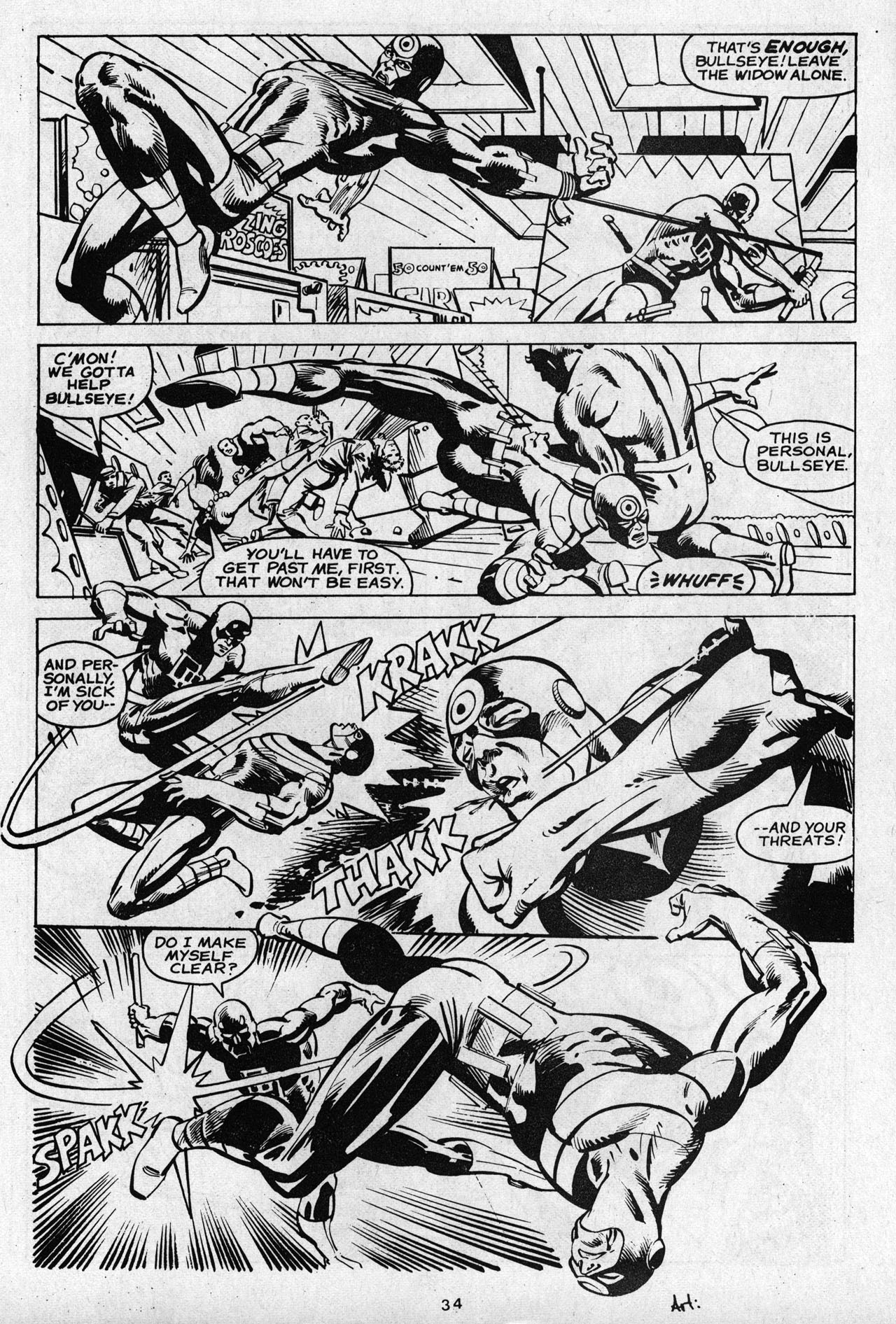 Read online The Daredevils comic -  Issue #3 - 32