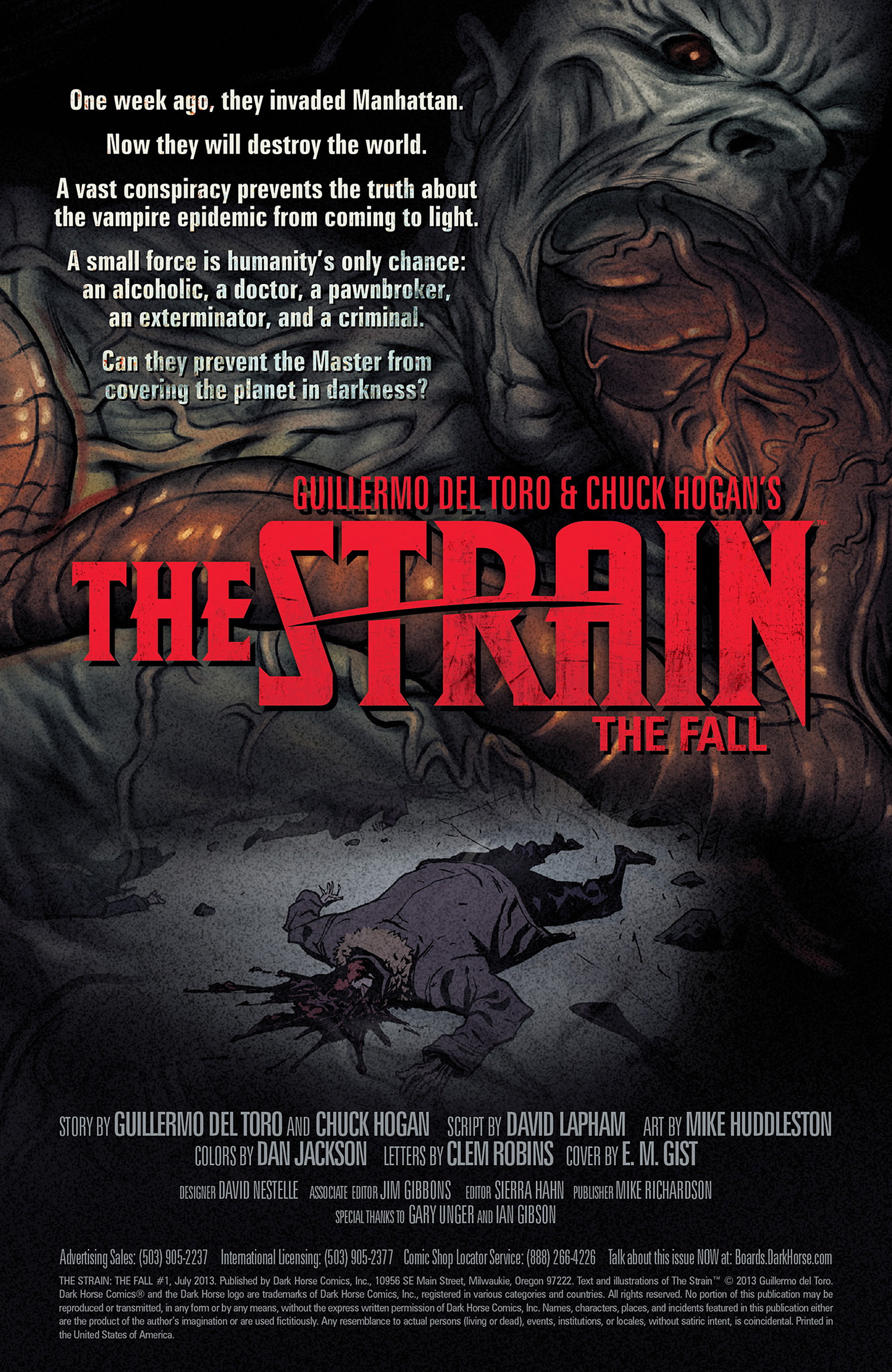 Read online The Strain: The Fall comic -  Issue #1 - 2