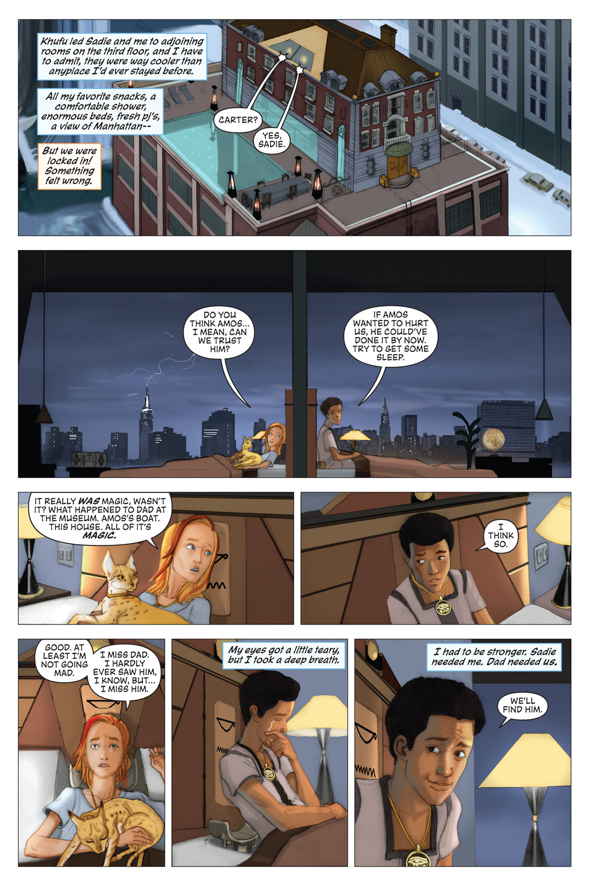Read online The Kane Chronicles comic -  Issue # TPB 1 - 28