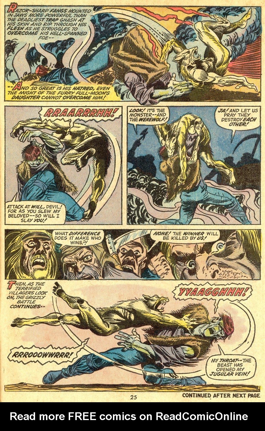 Read online Frankenstein (1973) comic -  Issue #5 - 19