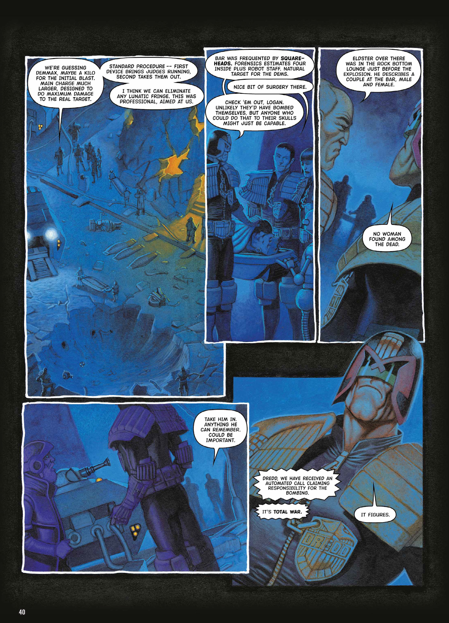Read online Judge Dredd: The Complete Case Files comic -  Issue # TPB 39 (Part 1) - 41