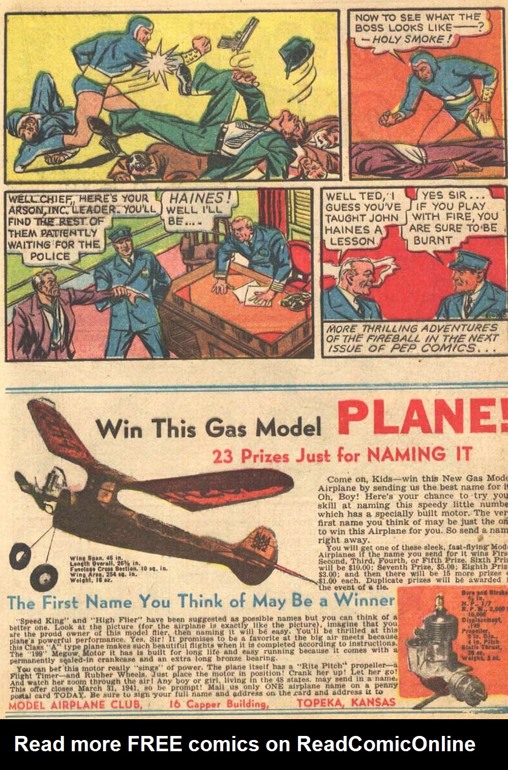 Read online Pep Comics comic -  Issue #13 - 33