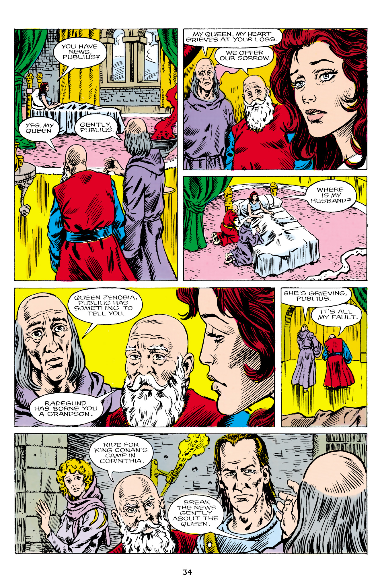 Read online The Chronicles of King Conan comic -  Issue # TPB 10 (Part 1) - 35